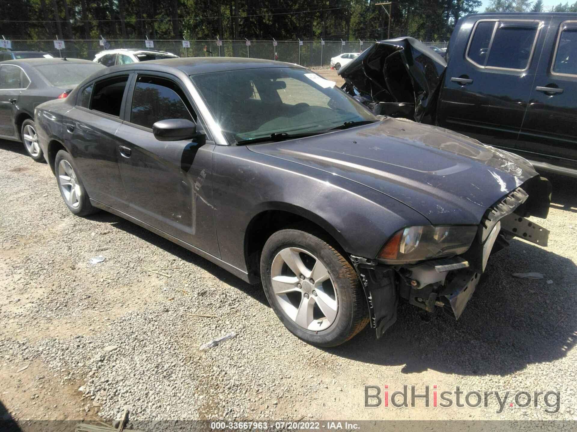 Photo 2C3CDXBG6DH605411 - DODGE CHARGER 2013