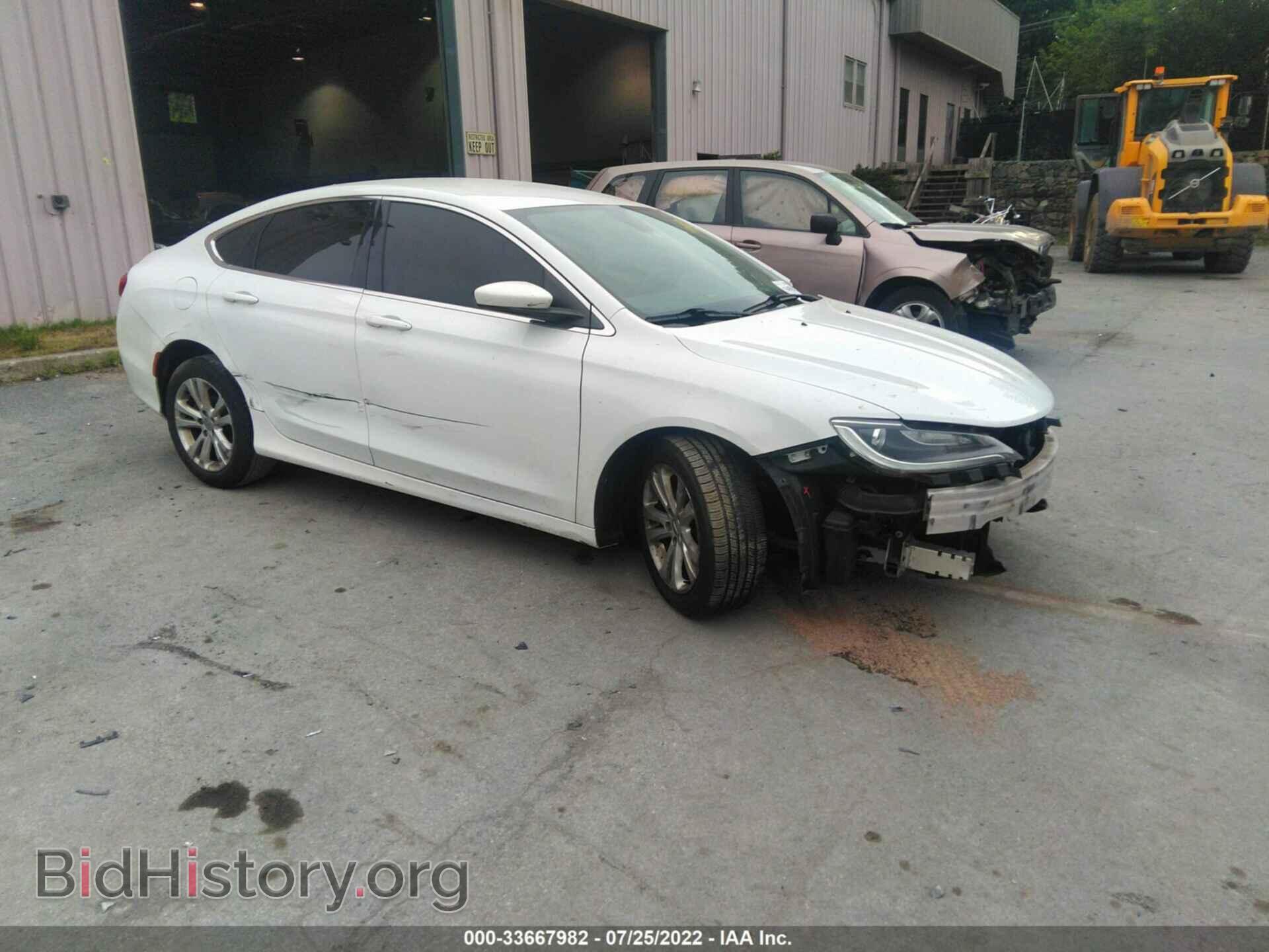 Фотография 1C3CCCAB3FN705364 - CHRYSLER 200 2015