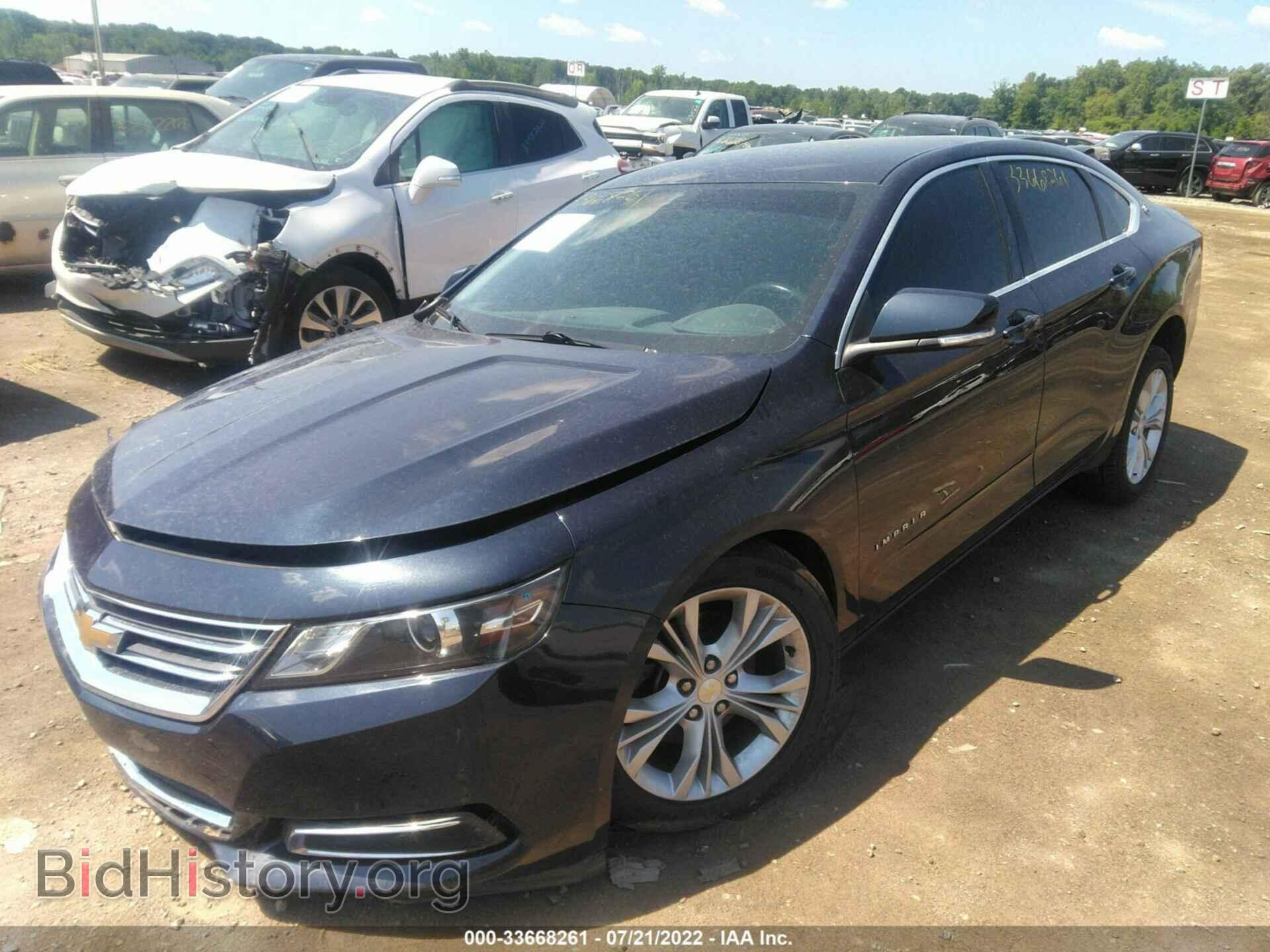2015 CHEVROLET IMPALA - VIN: 2G1125S35F9250781 - Фото 2