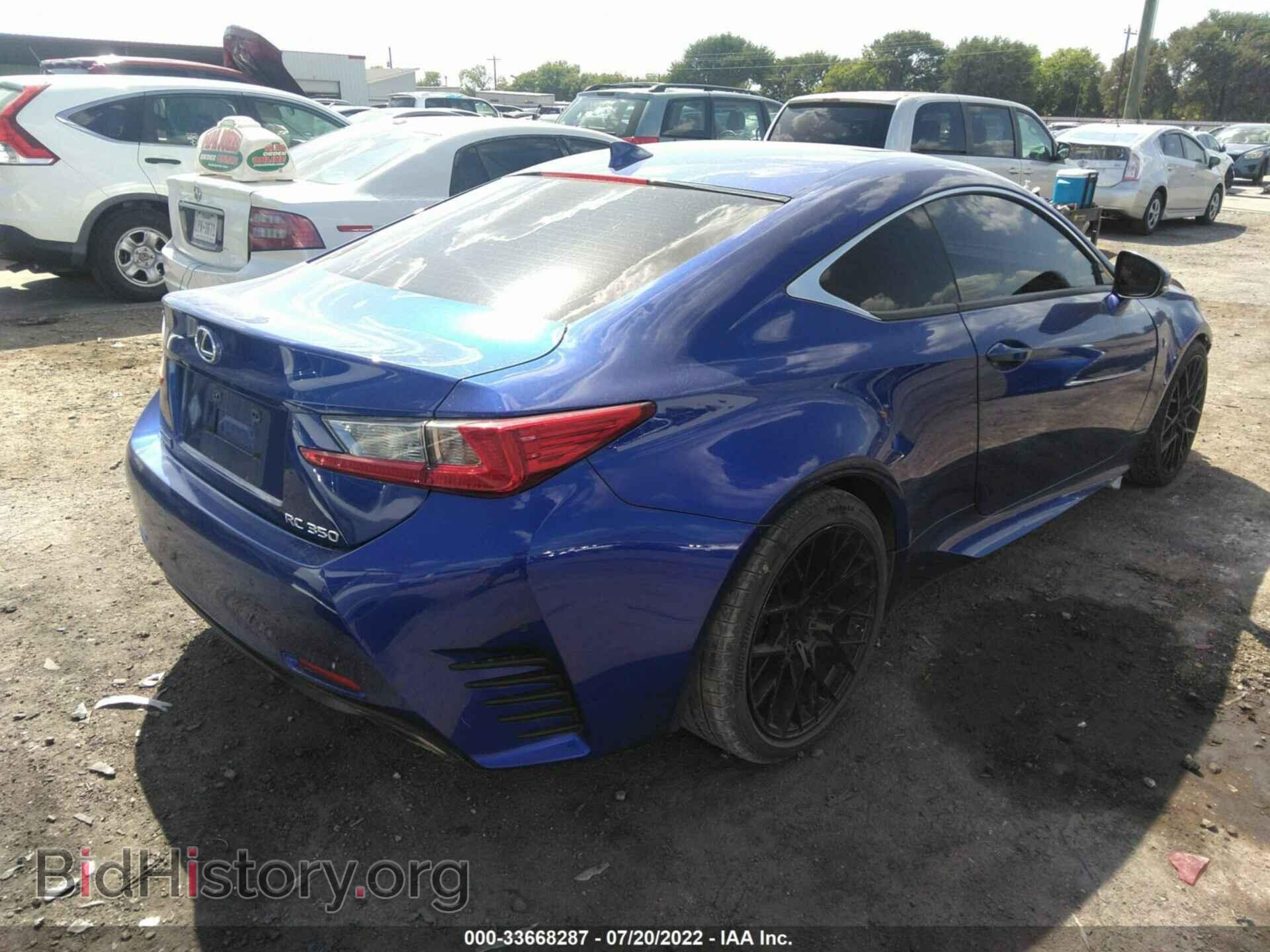 2015 LEXUS RC 350 - VIN: JTHHE5BC8F5005322 - Фото 4
