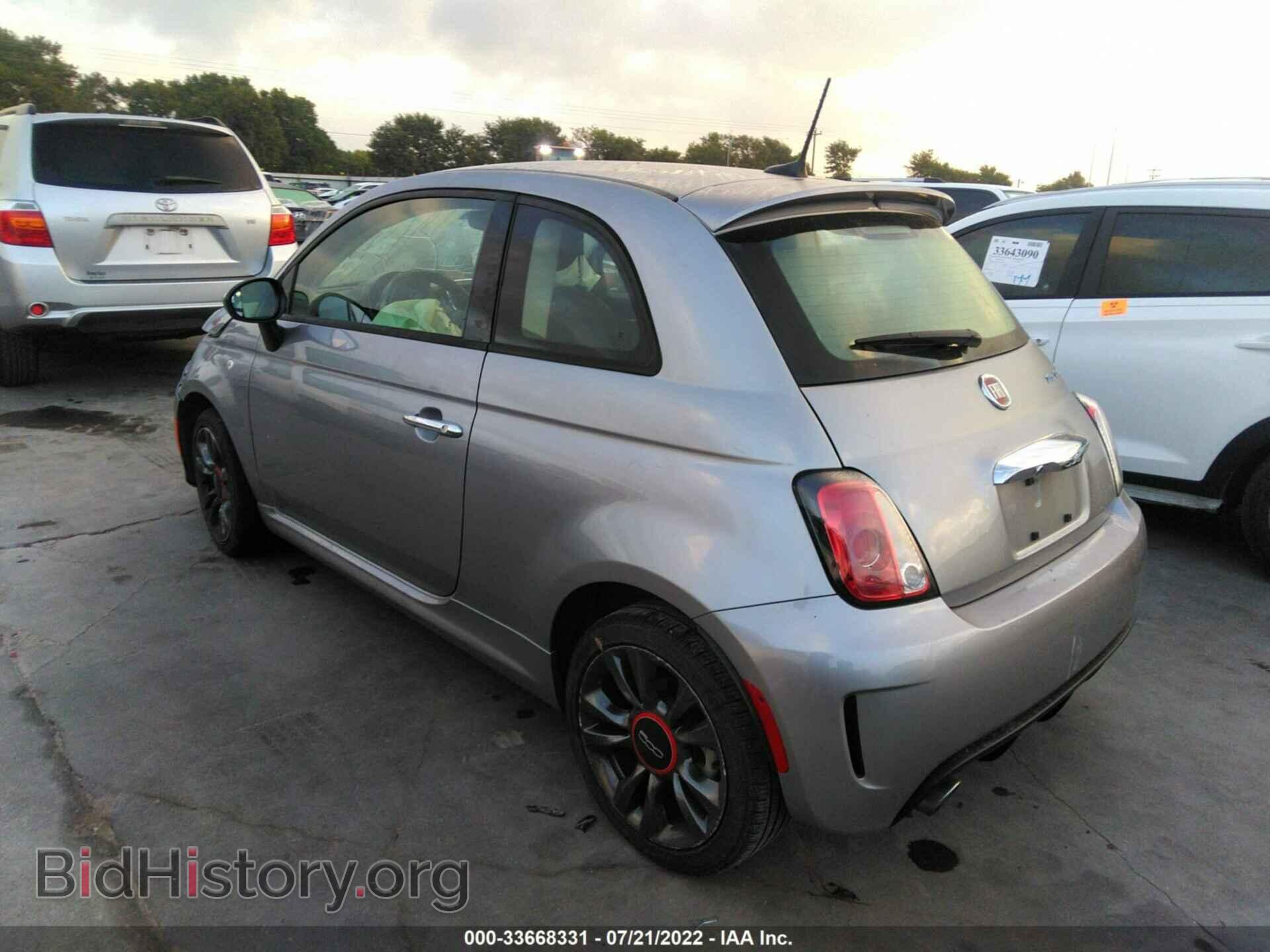 2018 FIAT 500 - VIN: 3C3CFFKHXJT511547 - Фото 3