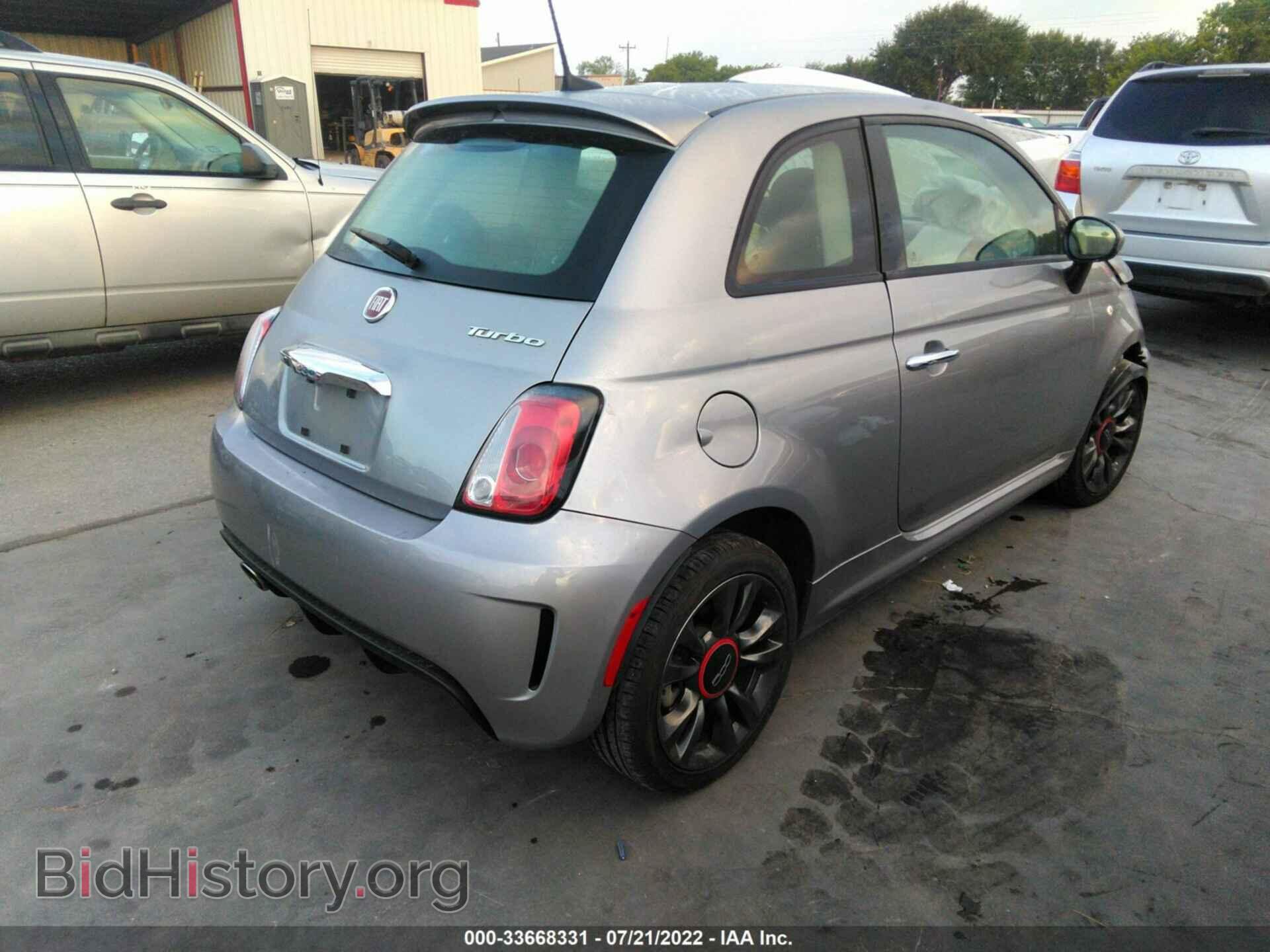 2018 FIAT 500 - VIN: 3C3CFFKHXJT511547 - Фото 4