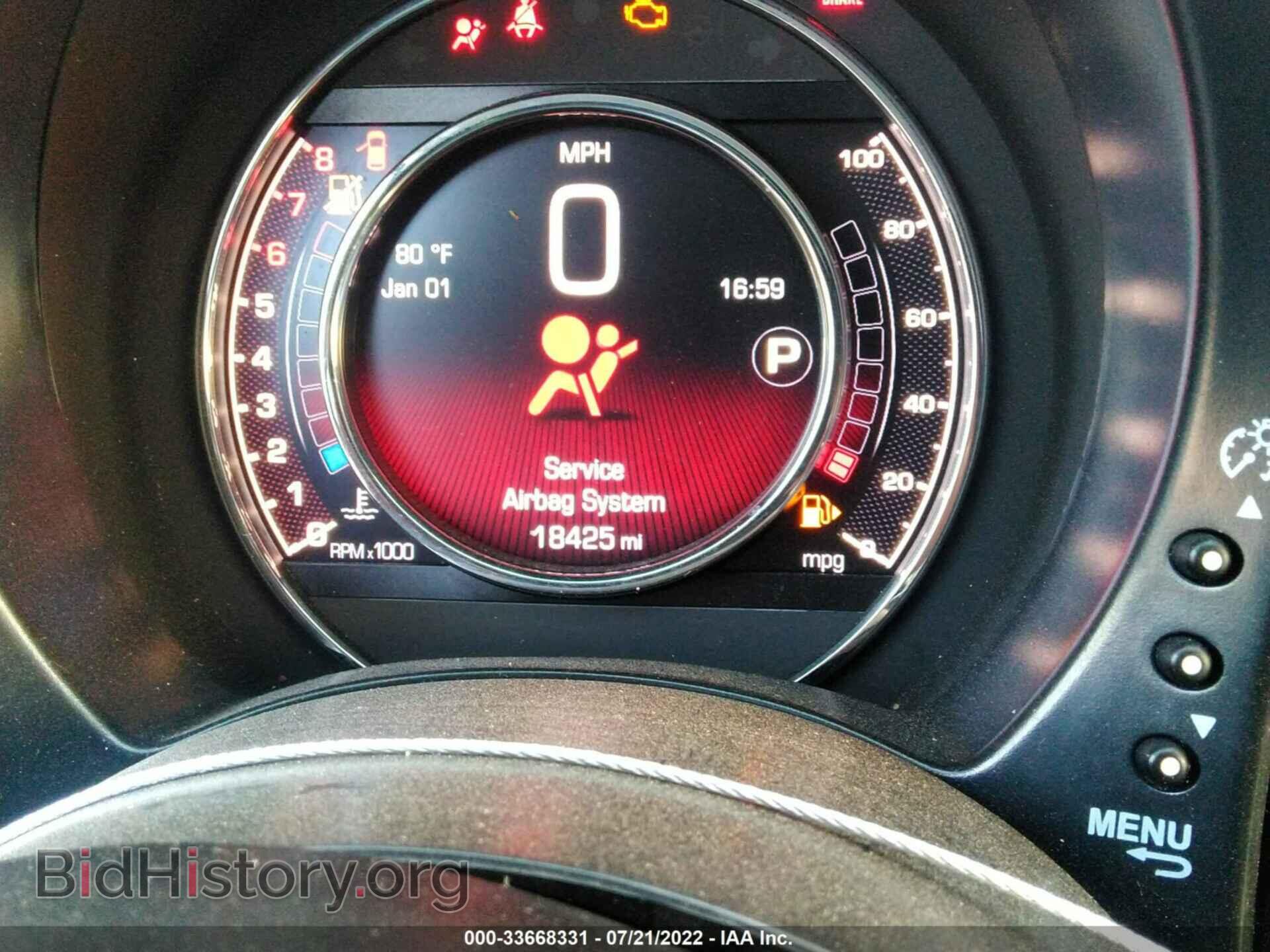 2018 FIAT 500 - VIN: 3C3CFFKHXJT511547 - Фото 7
