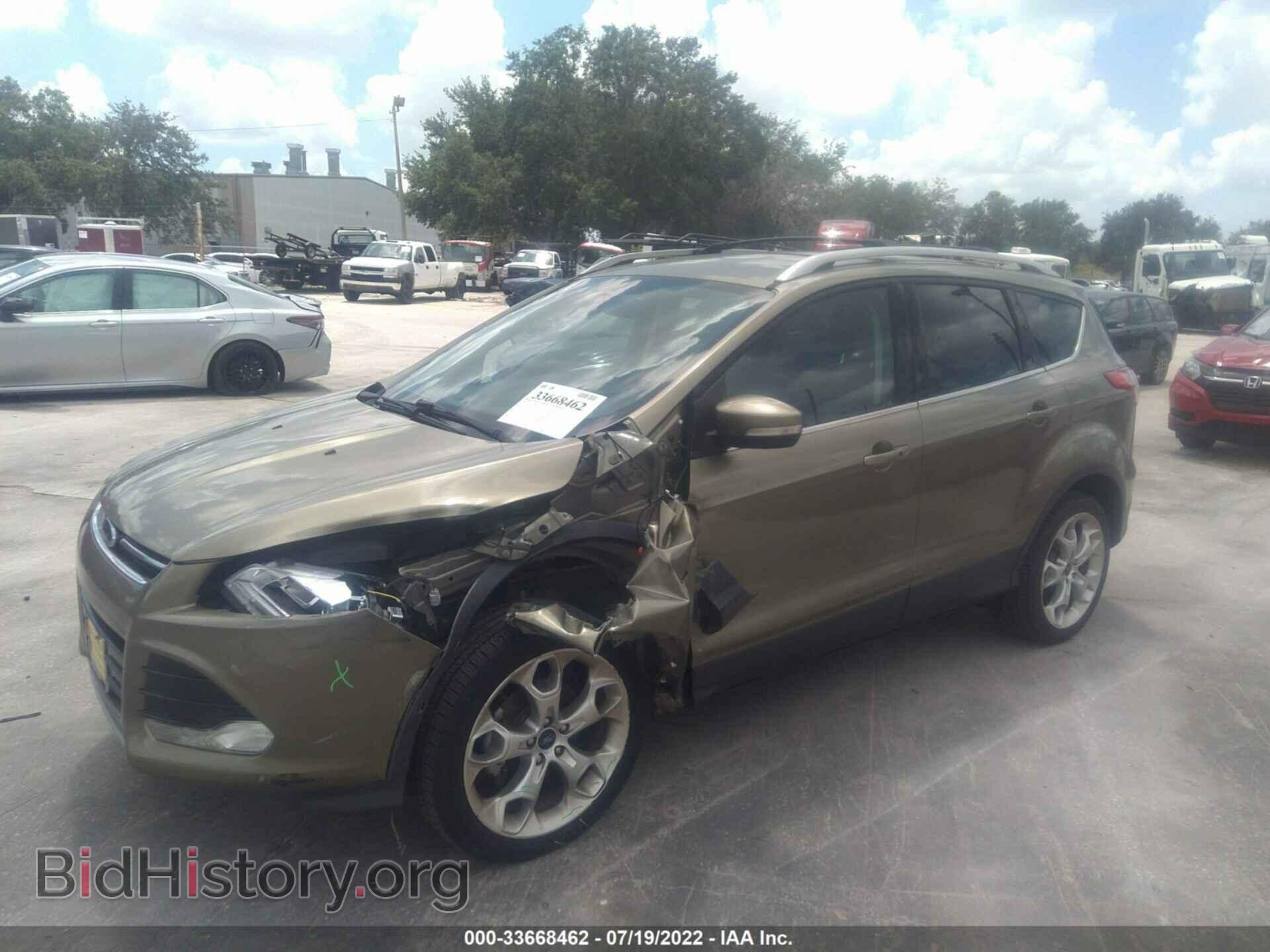 2014 FORD ESCAPE - VIN: 1FMCU0JX5EUB45186 - Фото 2