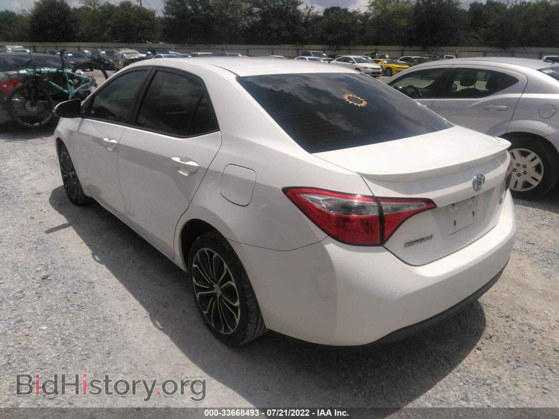 2014 TOYOTA COROLLA - VIN: 2T1BURHE1EC167434 - Фото 3