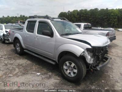 2011 Nissan FRONTIER Pro-4x, gray — VIN 1N6AD0EV1BC401925, IAAI