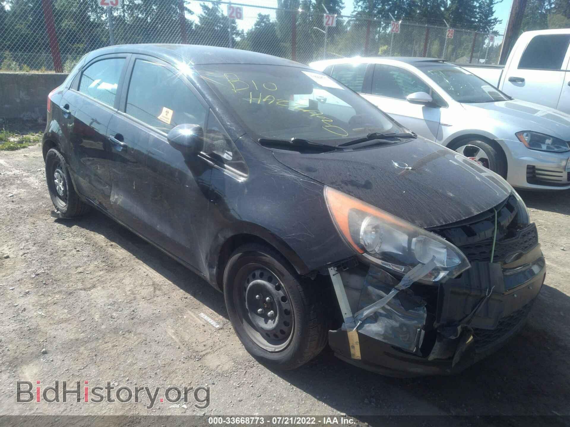 Photo KNADM5A32C6082811 - KIA RIO 2012