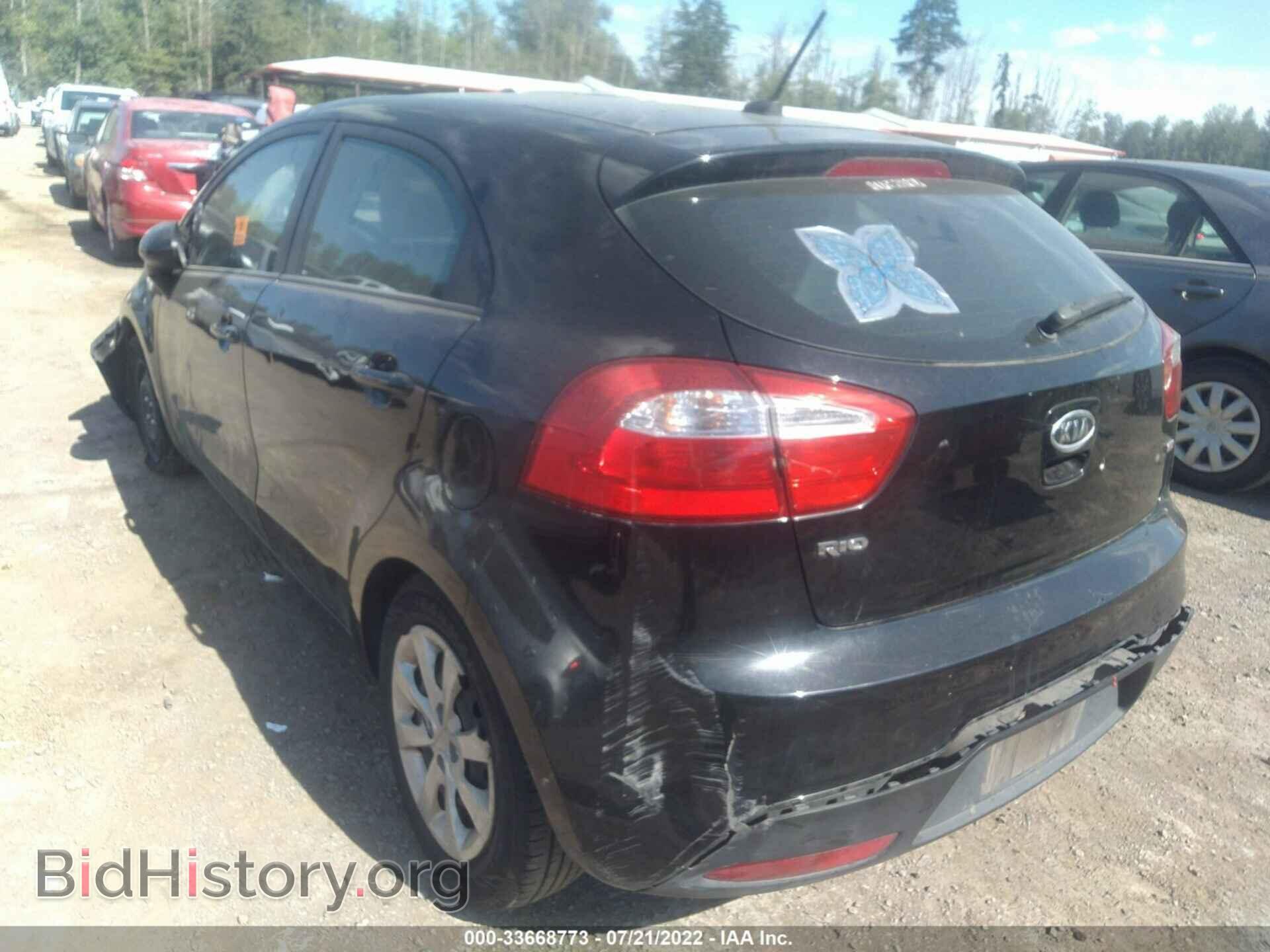 2012 KIA RIO - VIN: KNADM5A32C6082811 - Фото 3