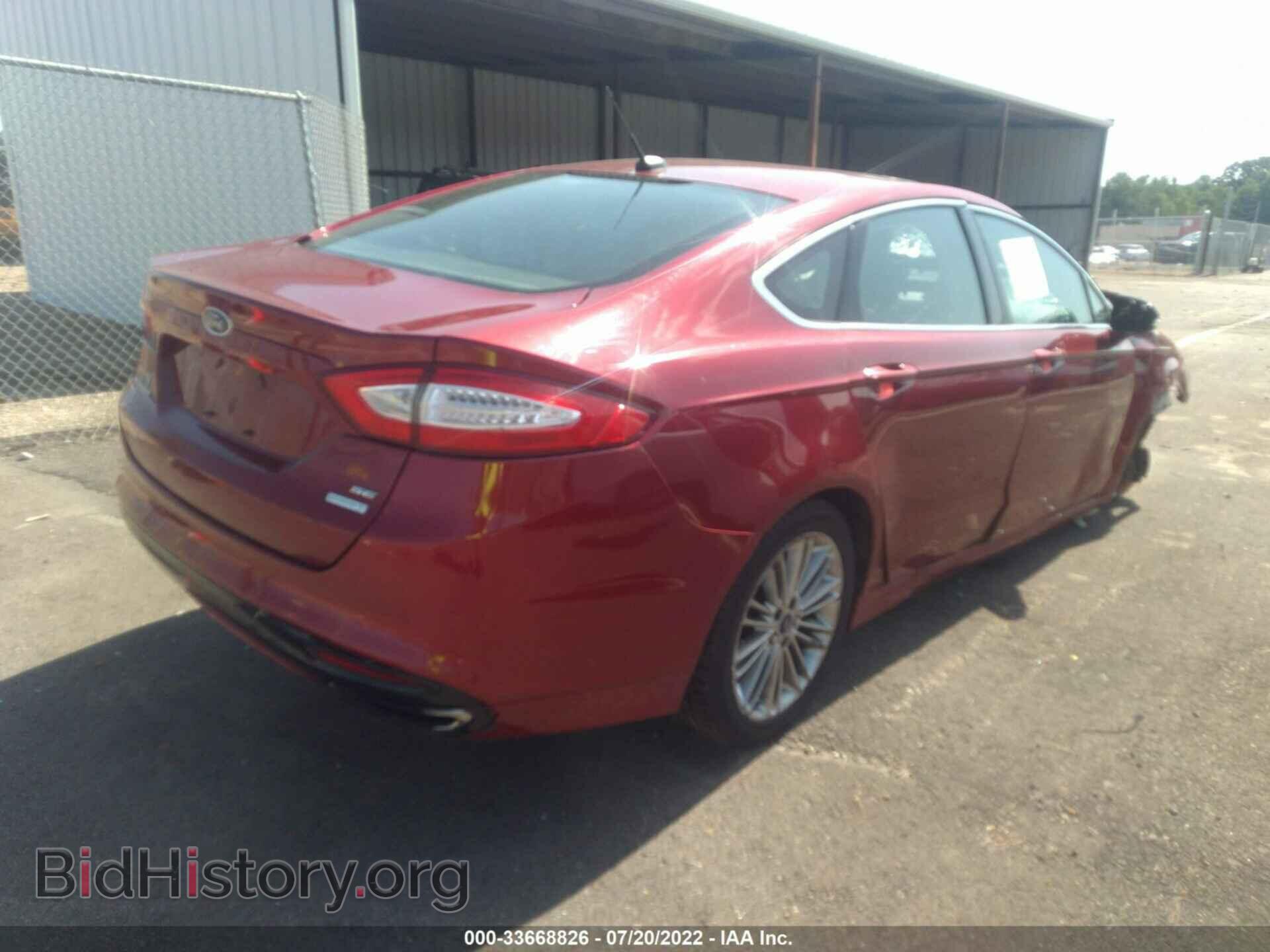 2013 FORD FUSION - VIN: 3FA6P0H9XDR327882 - Photo 4