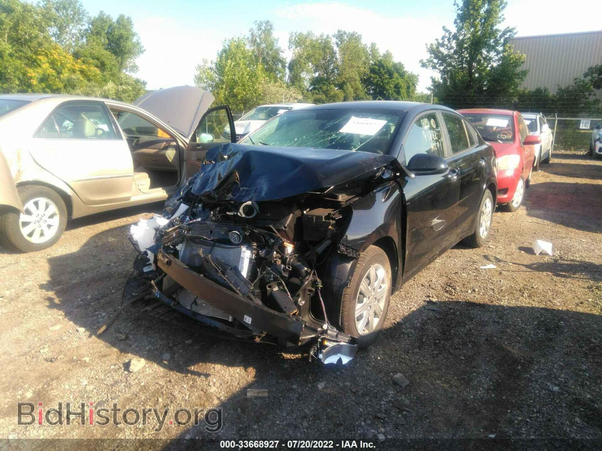 2022 KIA RIO - VIN: 3KPA24AD9NE484059 - Фото 2