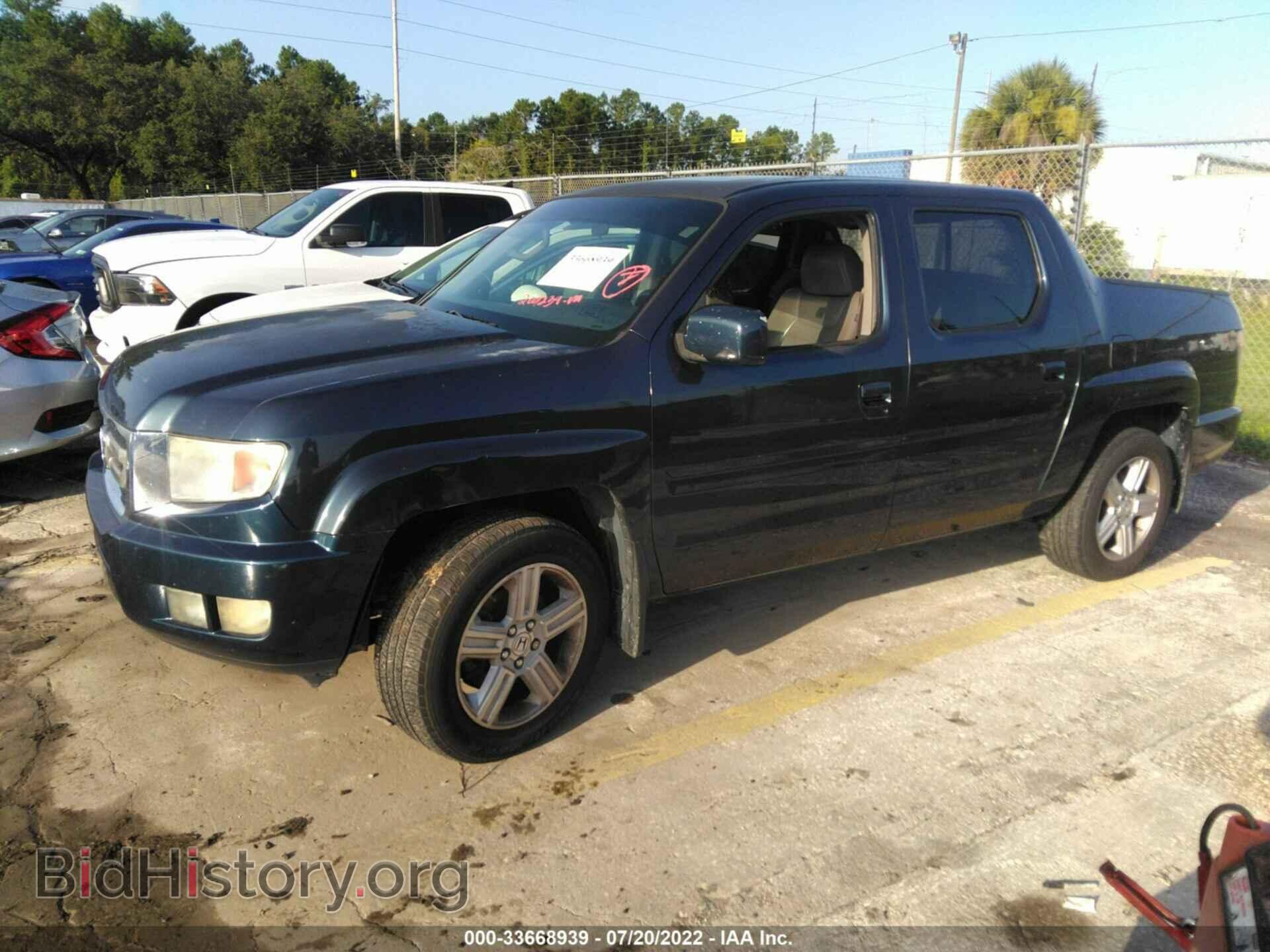 2011 HONDA RIDGELINE - VIN: 5FPYK1F50BB007676 - Фото 2