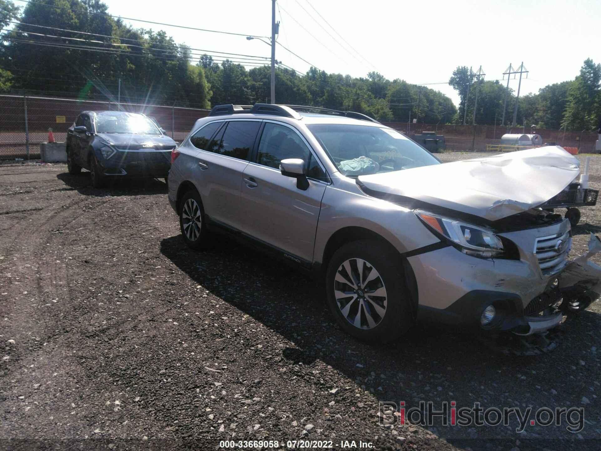 Фотография 4S4BSALC0F3268919 - SUBARU OUTBACK 2015