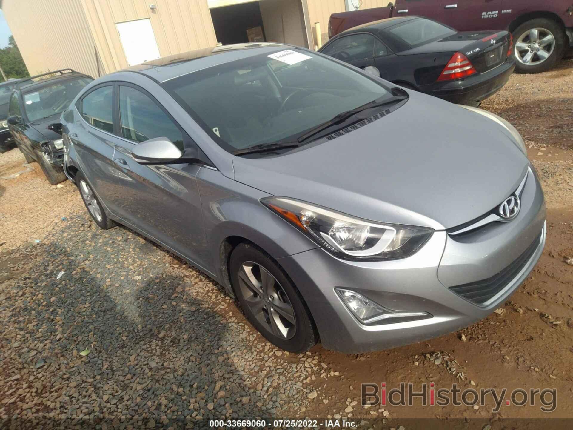 Фотография 5NPDH4AE4GH687508 - HYUNDAI ELANTRA 2016