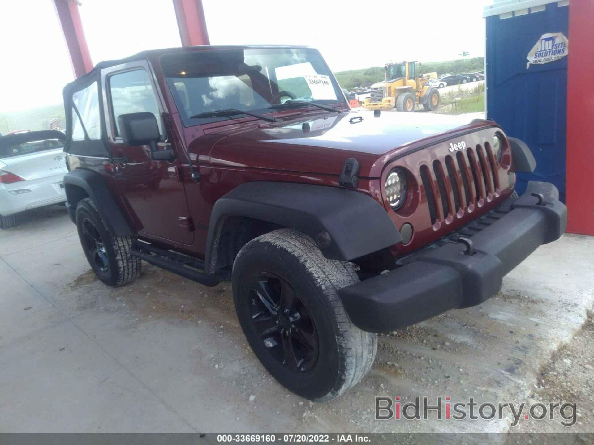 Photo 1J4FA24147L121736 - JEEP WRANGLER 2007