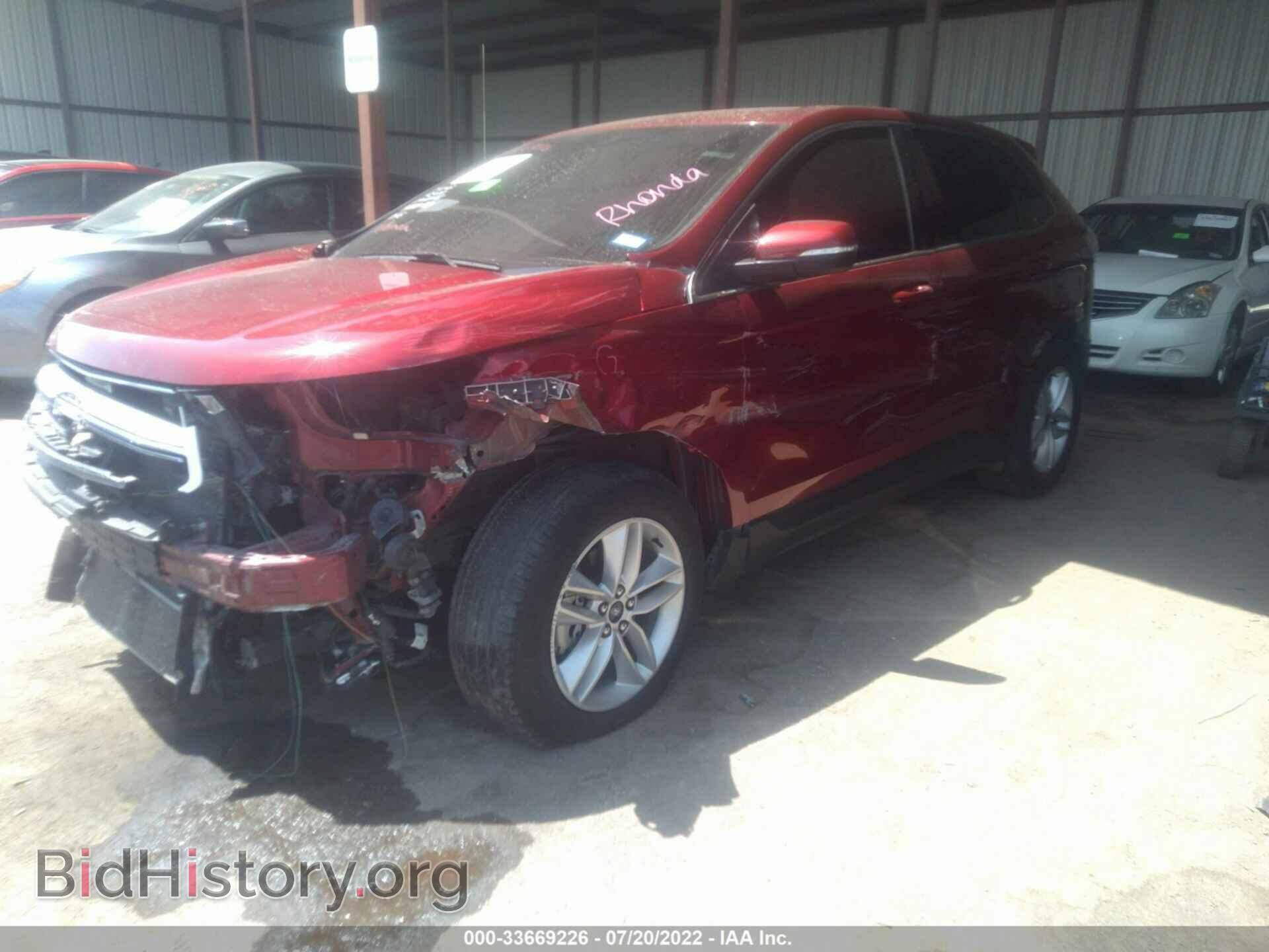 2017 FORD EDGE - VIN: 2FMPK3J82HBB43312 - Фото 2