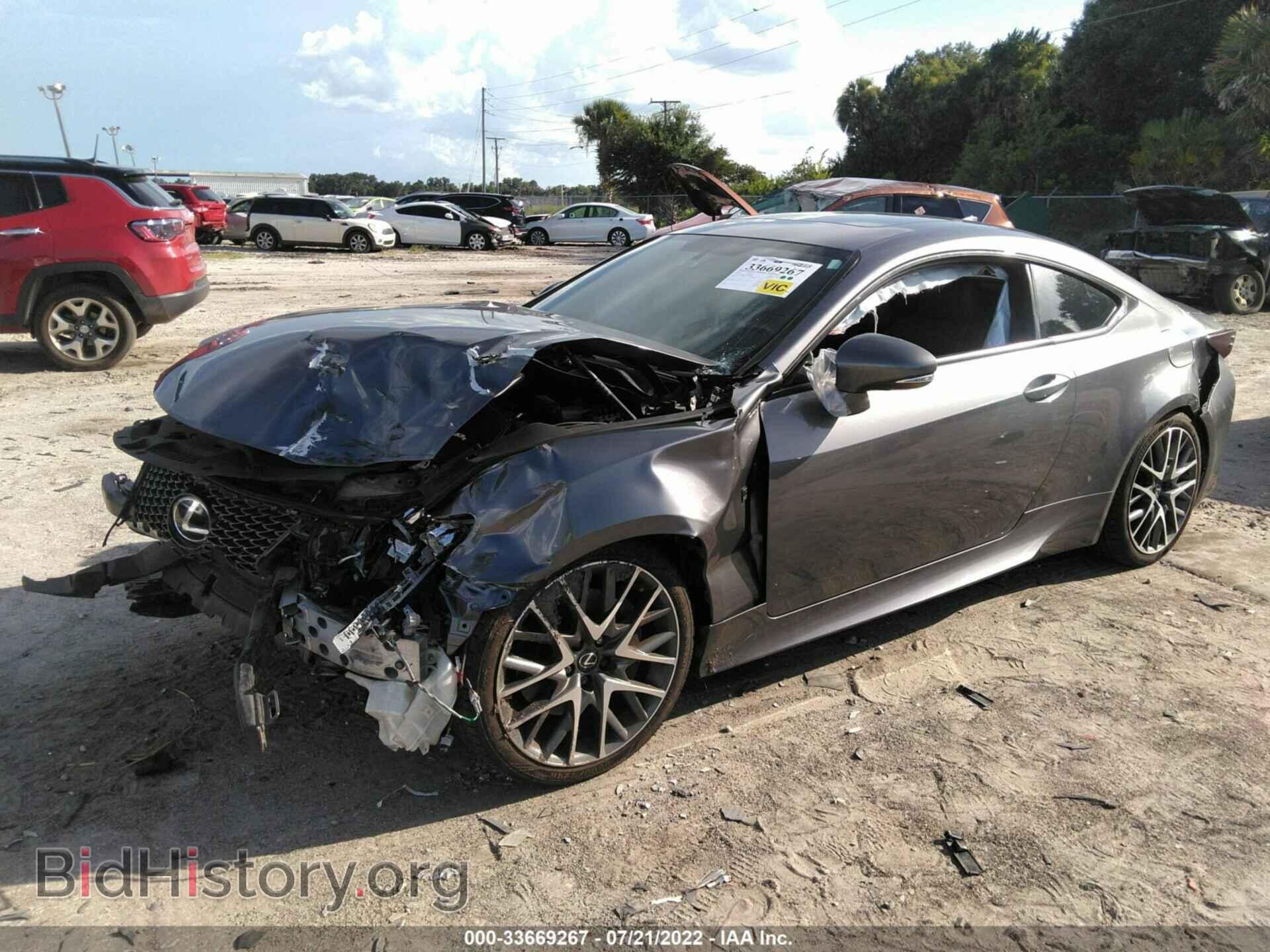 2015 LEXUS RC 350 - VIN: JTHSE5BC2F5002986 - Фото 2