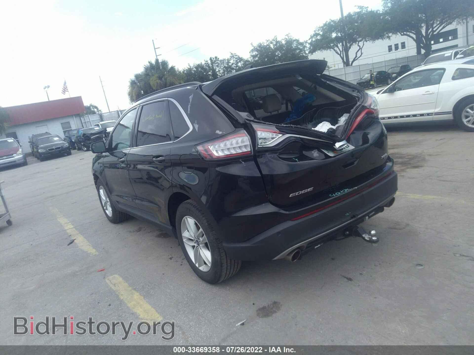 2015 FORD EDGE - VIN: 2FMTK4J83FBB09896 - Фото 3