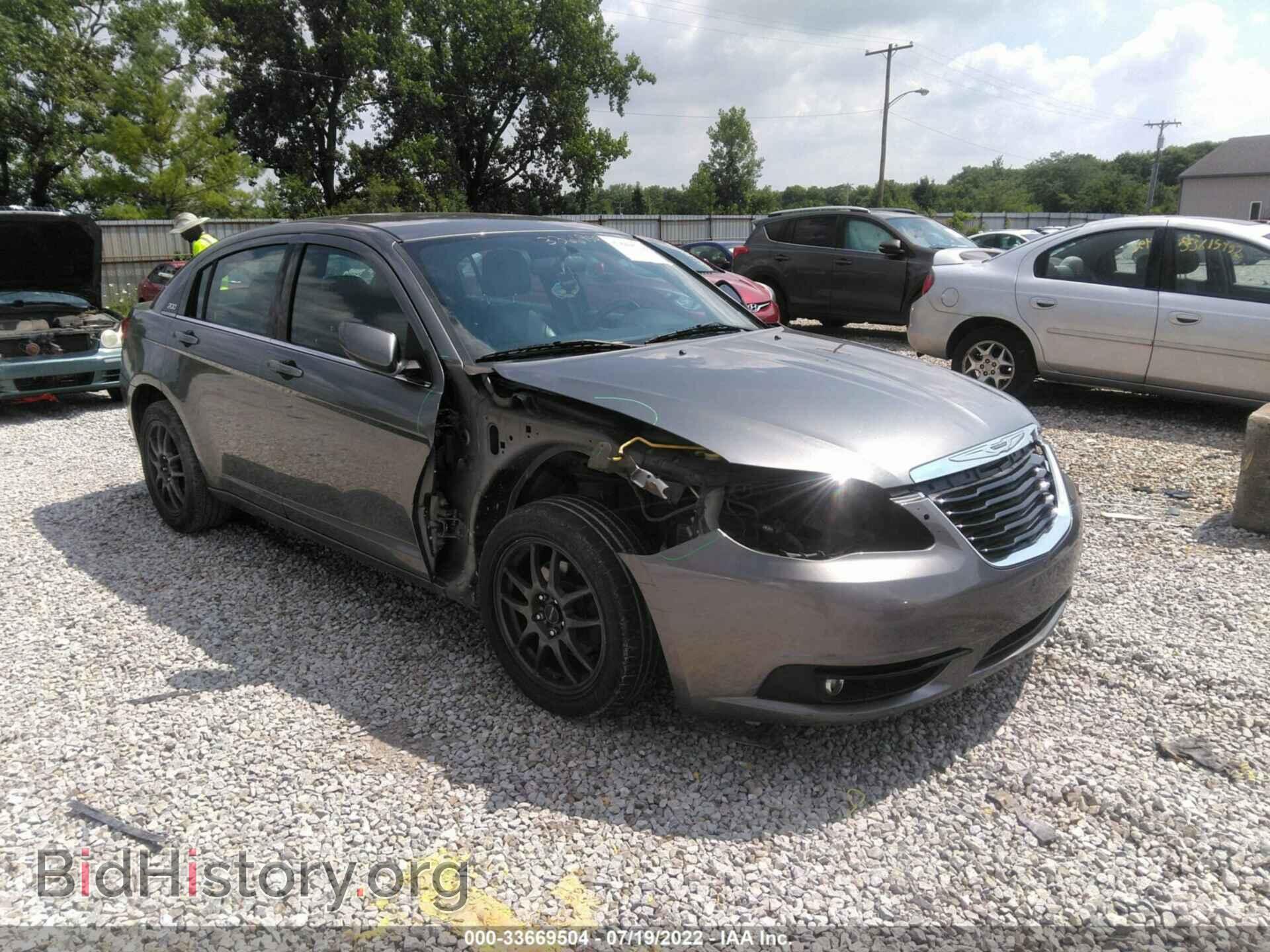 Фотография 1C3CCBBGXCN263697 - CHRYSLER 200 2012