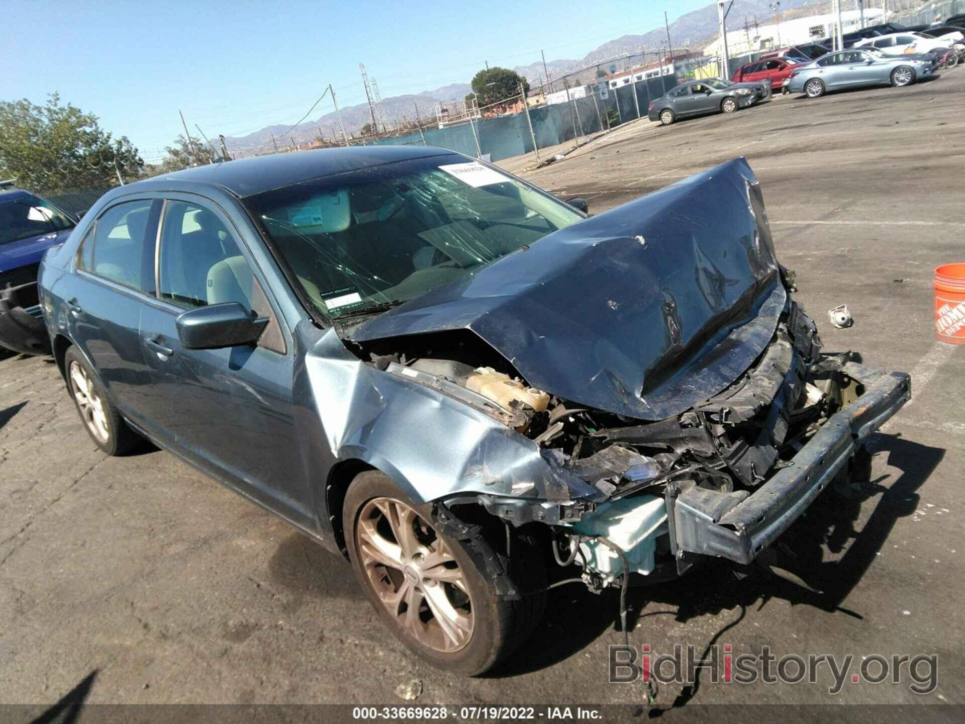 Photo 3FAHP0HA1CR125174 - FORD FUSION 2012