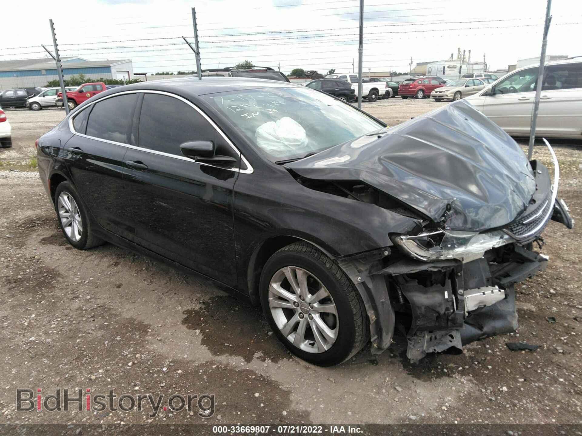 Фотография 1C3CCCAB3FN639897 - CHRYSLER 200 2015
