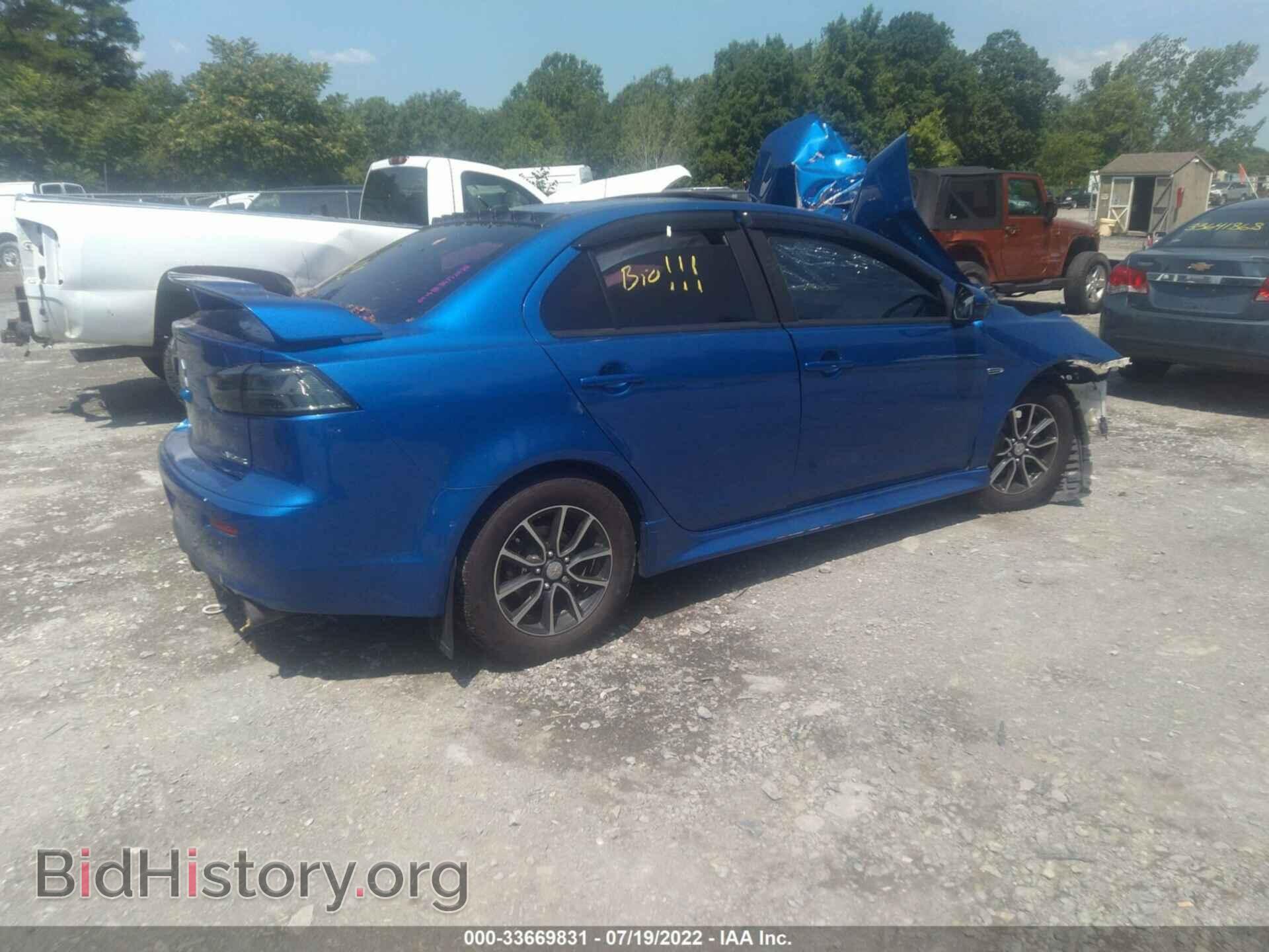 2017 MITSUBISHI LANCER - VIN: JA32U2FU3HU004355 - Фото 4