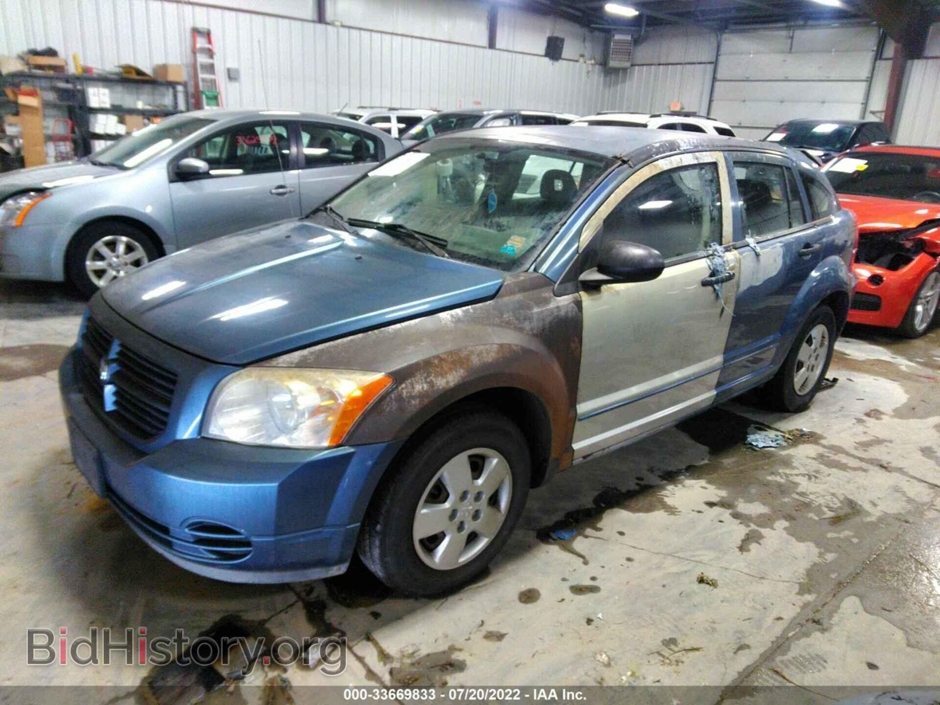 2007 DODGE CALIBER - VIN: 1B3HB28B57D231480 - Фото 2