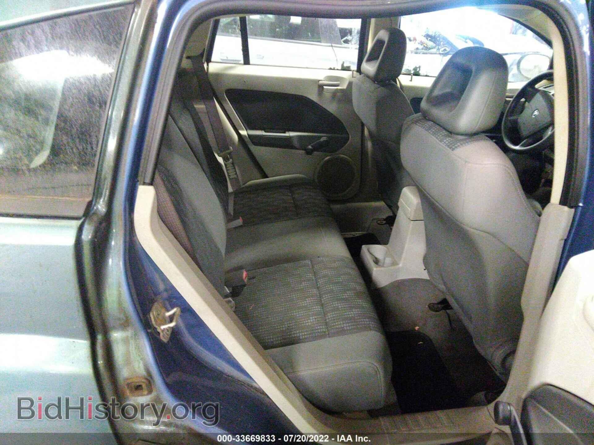 2007 DODGE CALIBER - VIN: 1B3HB28B57D231480 - Фото 8
