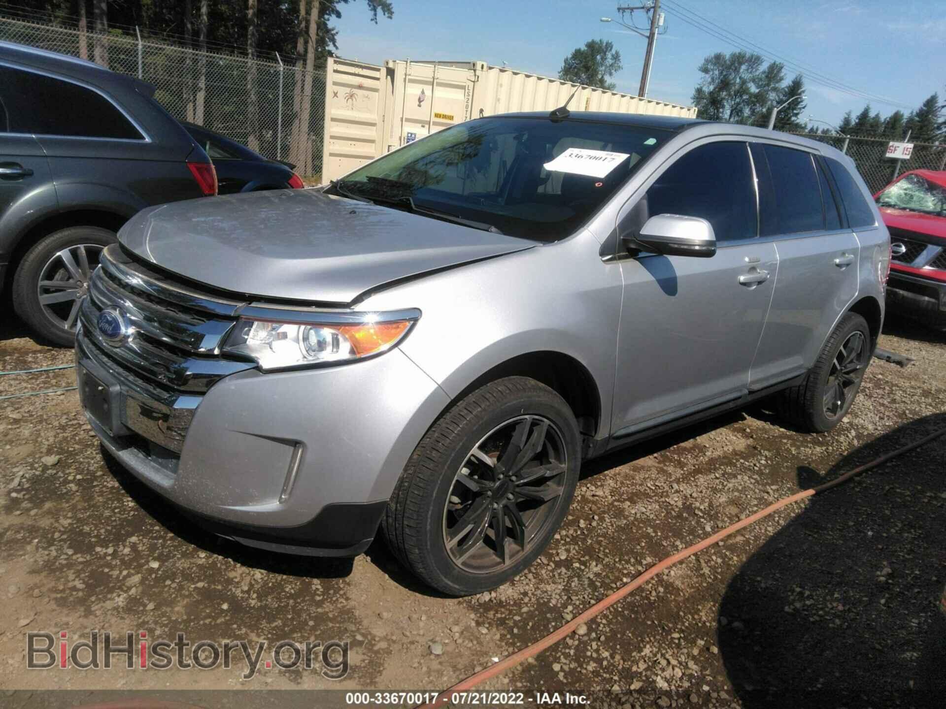 2014 FORD EDGE - VIN: 2FMDK4KC9EBA19027 - Фото 2