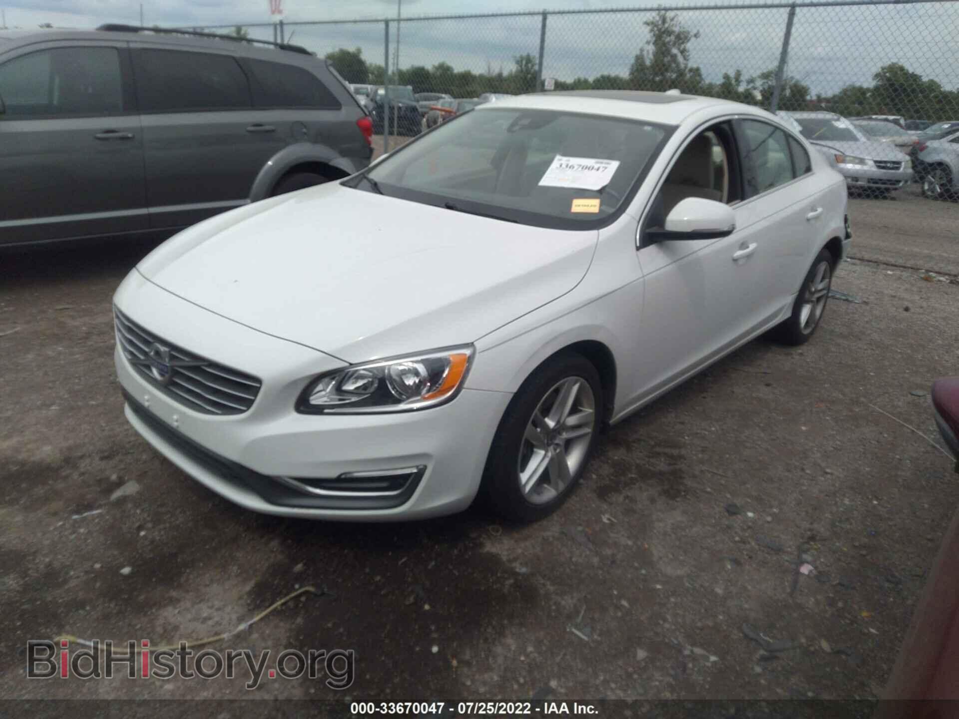 2015 VOLVO S60 - VIN: YV1612TK7F1346009 - Фото 2