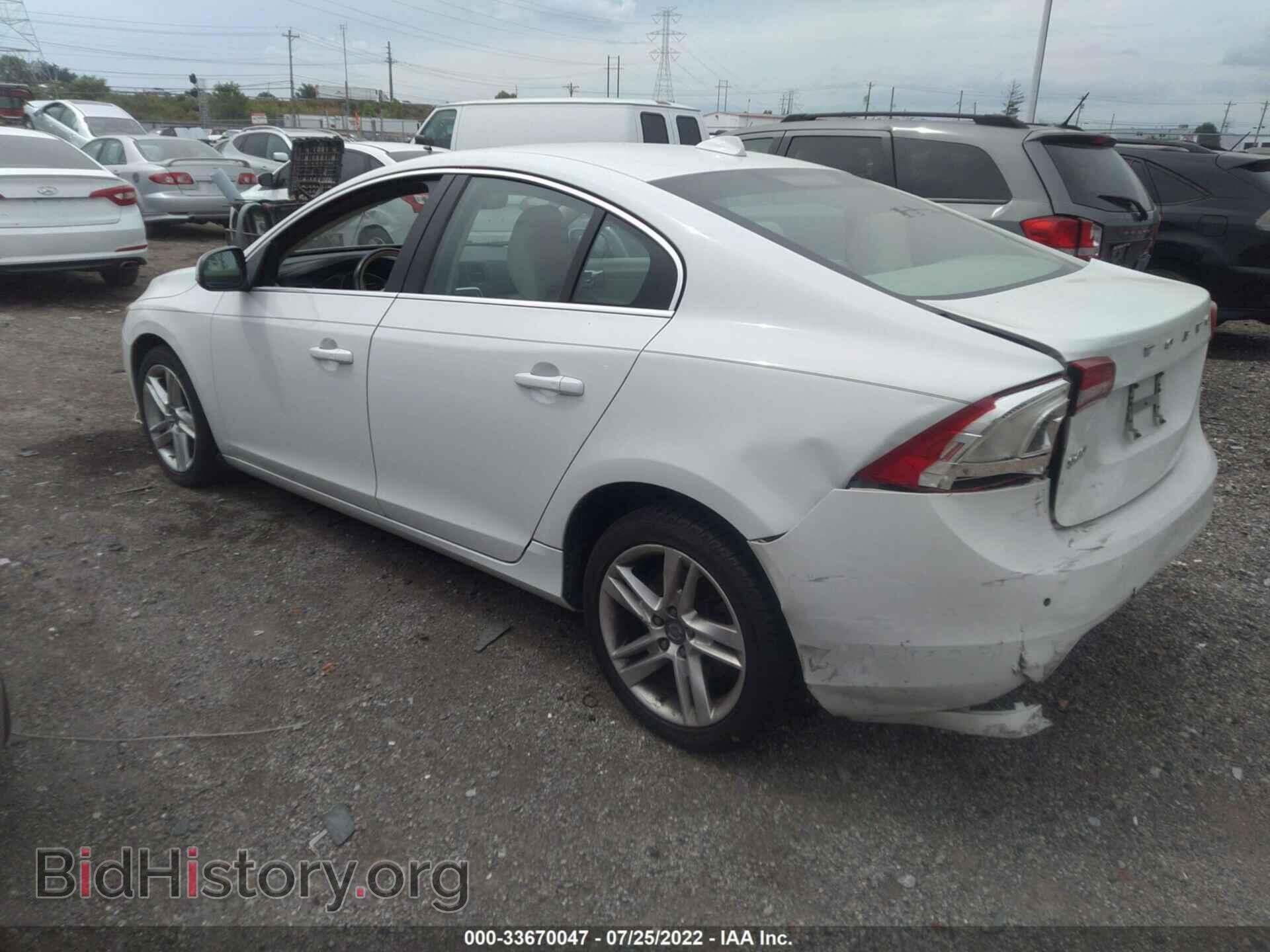 2015 VOLVO S60 - VIN: YV1612TK7F1346009 - Фото 3