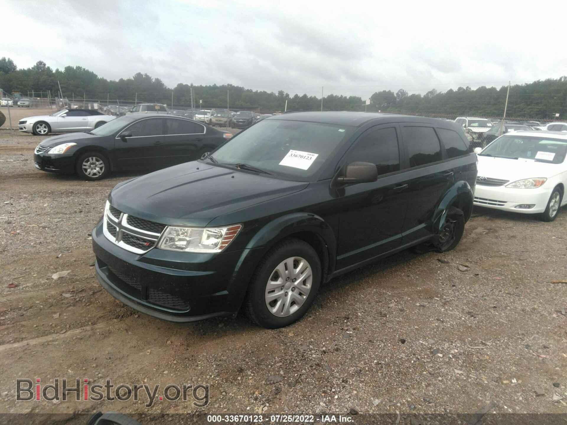2014 DODGE JOURNEY - VIN: 3C4PDCAB8ET101057 - Фото 2