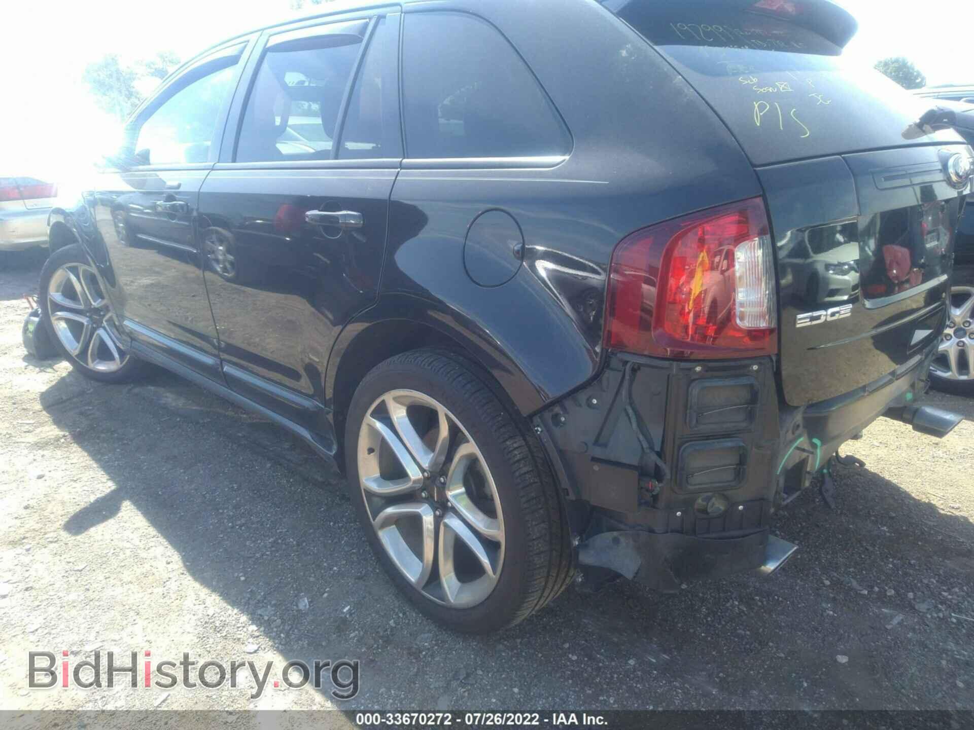 2014 FORD EDGE - VIN: 2FMDK4AK0EBA81991 - Фото 3