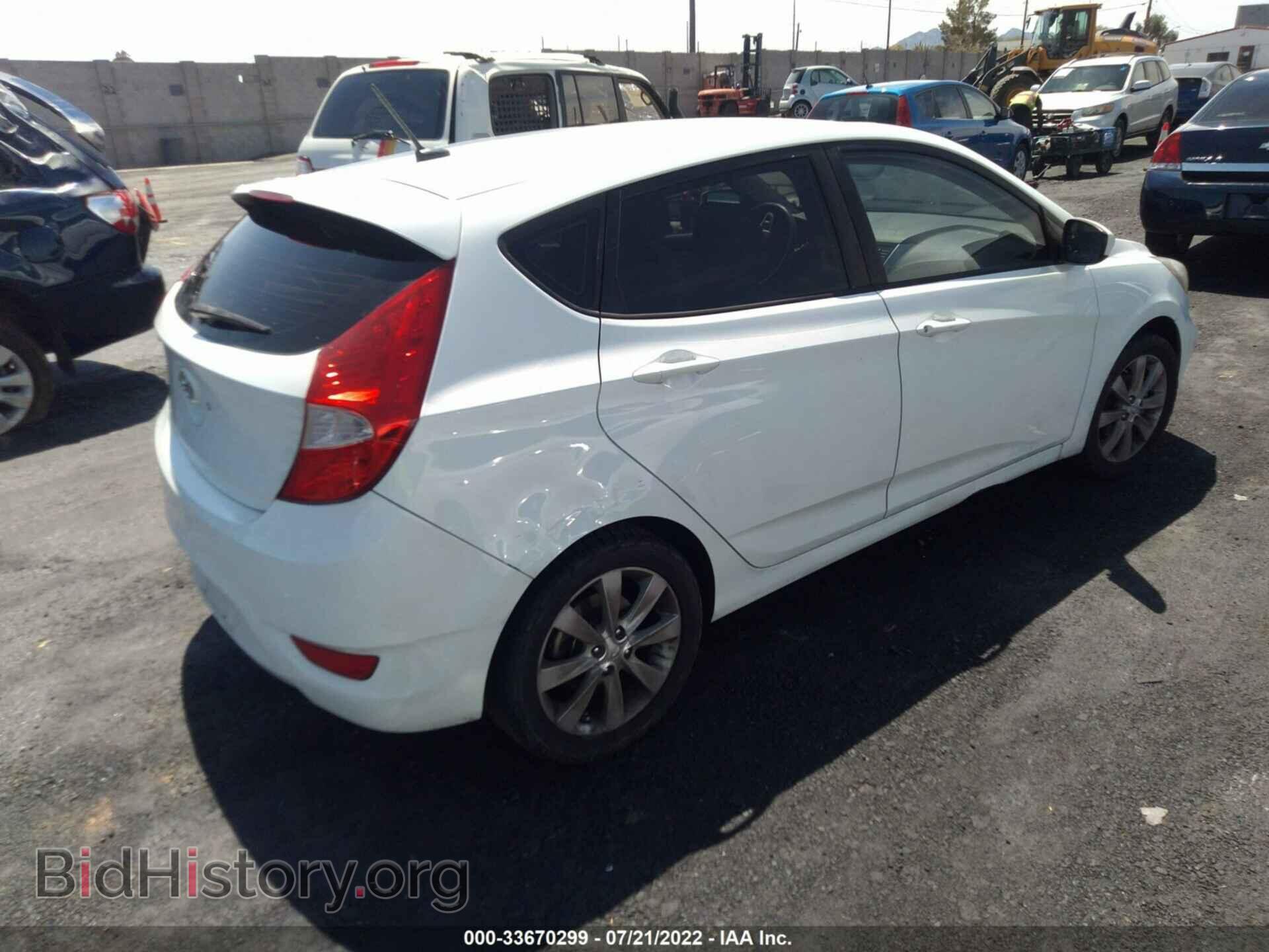 2012 HYUNDAI ACCENT - VIN: KMHCU5AEXCU030060 - Фото 4
