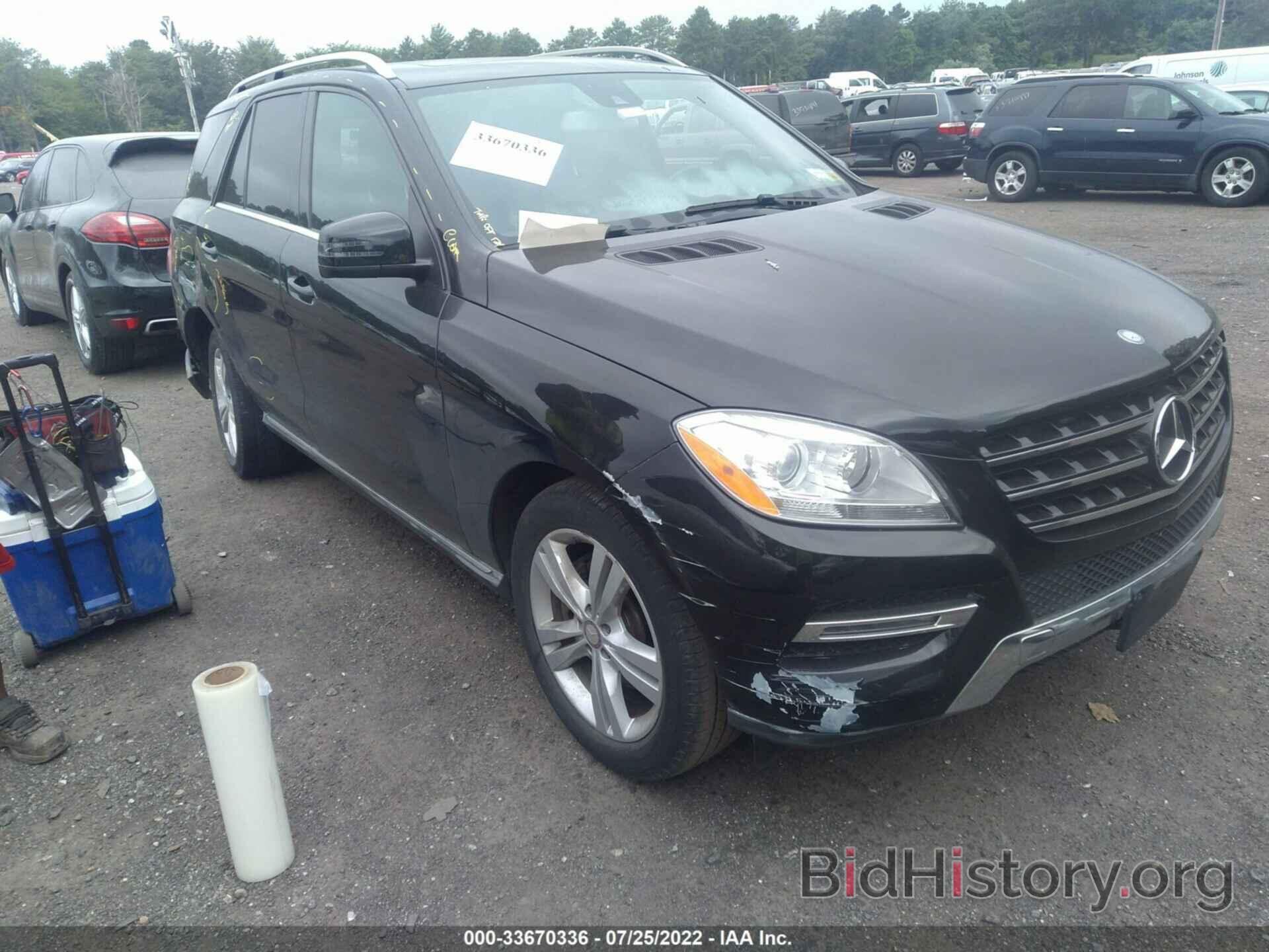 Photo 4JGDA5HB6EA292798 - MERCEDES-BENZ M-CLASS 2014