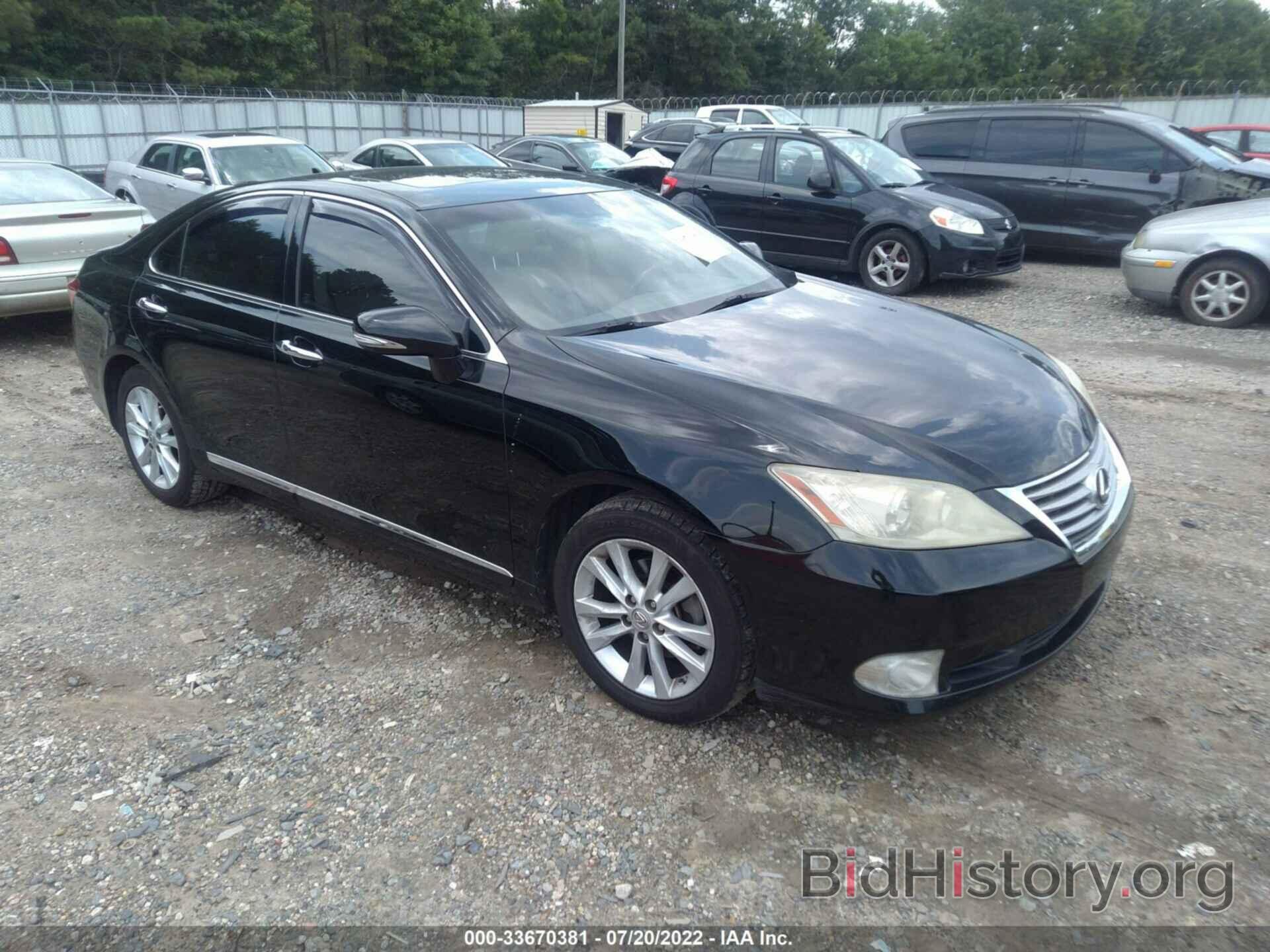 Photo JTHBK1EG8B2435028 - LEXUS ES 350 2011