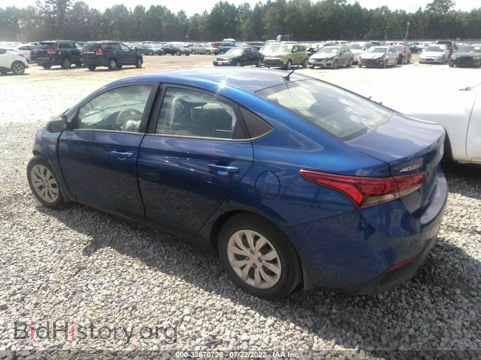 2020 HYUNDAI ACCENT - VIN: 3KPC24A65LE094115 - Фото 3
