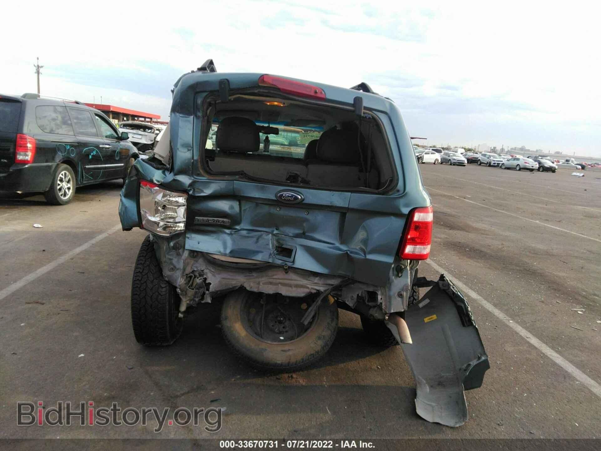 2010 FORD ESCAPE - VIN: 1FMCU0D72AKB28430 - Фото 6