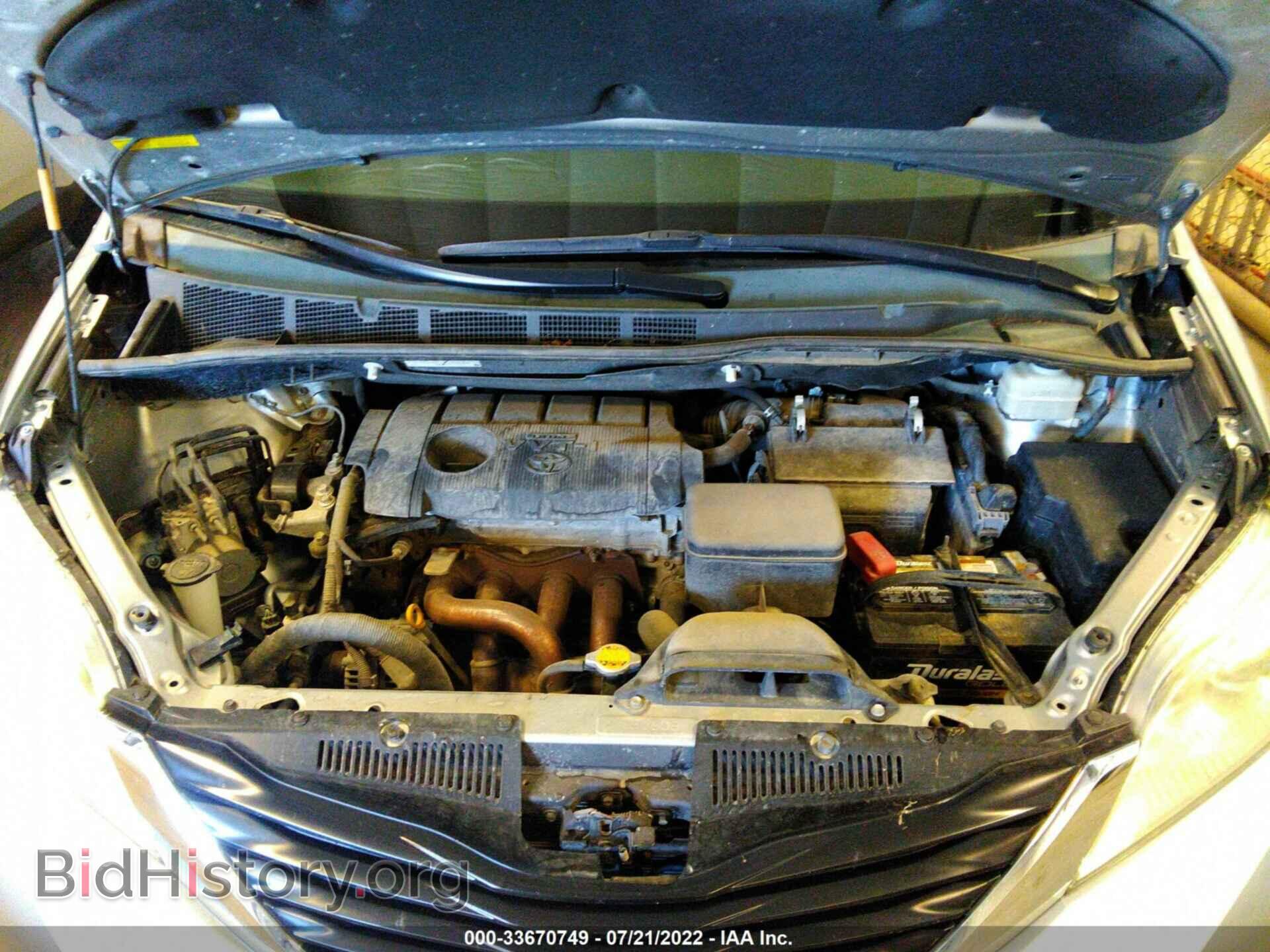 2012 TOYOTA SIENNA - VIN: 5TDKA3DC0CS015790 - Фото 10