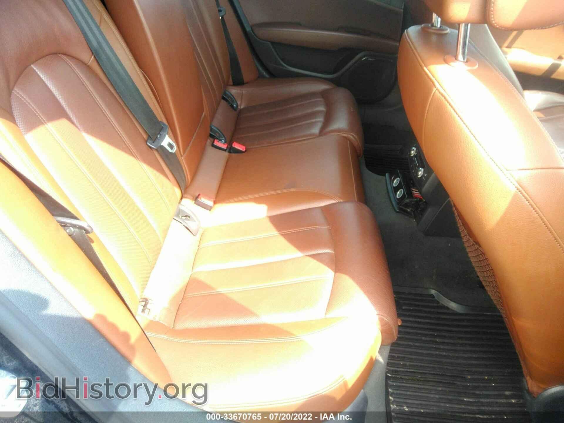 2013 AUDI A7 - VIN: WAU2GAFC0DN104344 - Фото 8