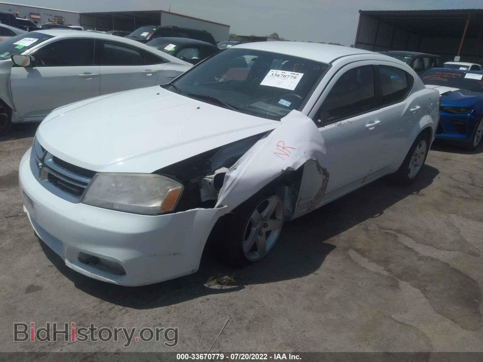 2012 DODGE AVENGER - VIN: 1C3CDZAG9CN310046 - Photo 2