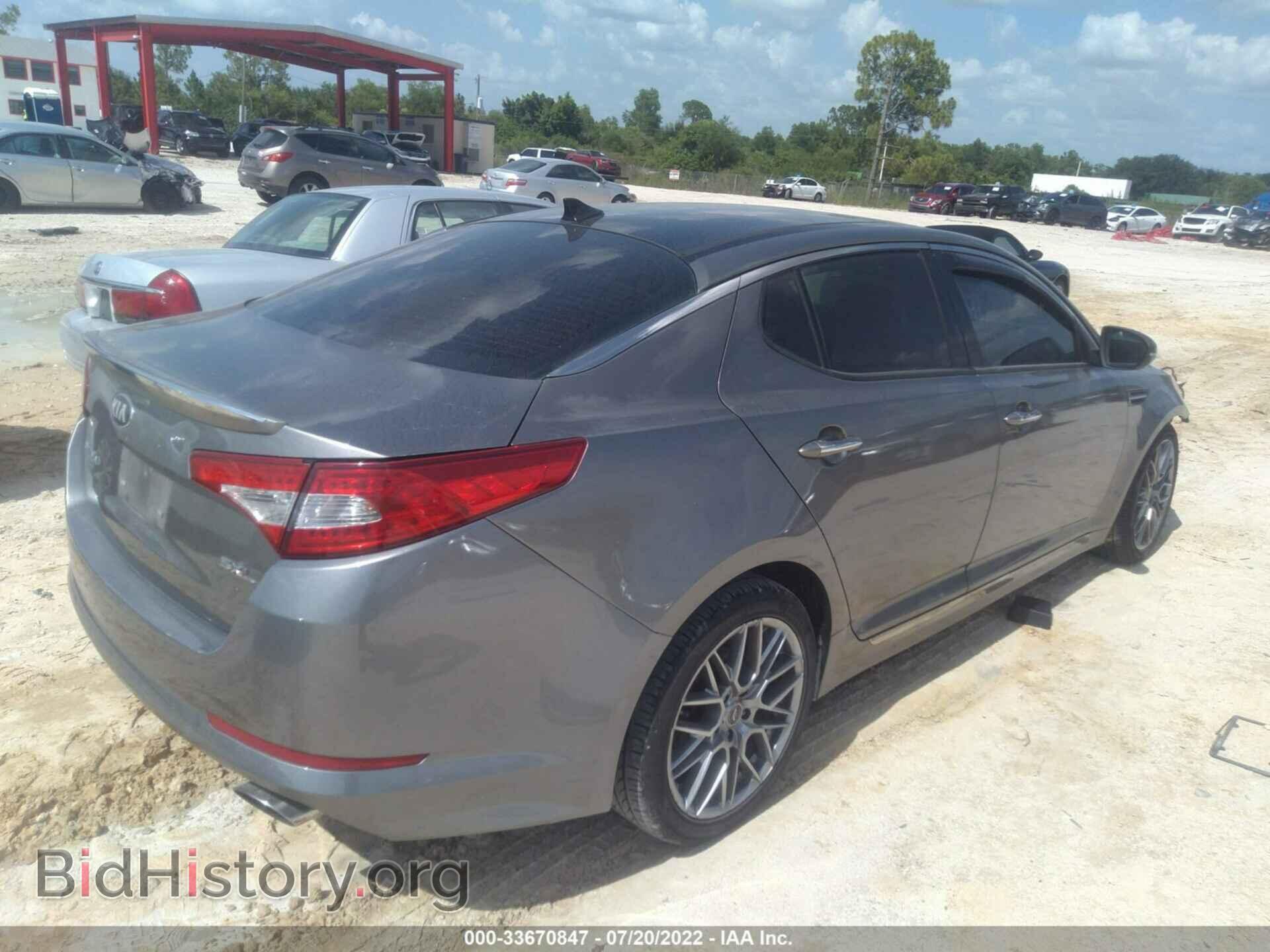 2013 KIA OPTIMA - VIN: 5XXGR4A64DG135548 - Фото 4