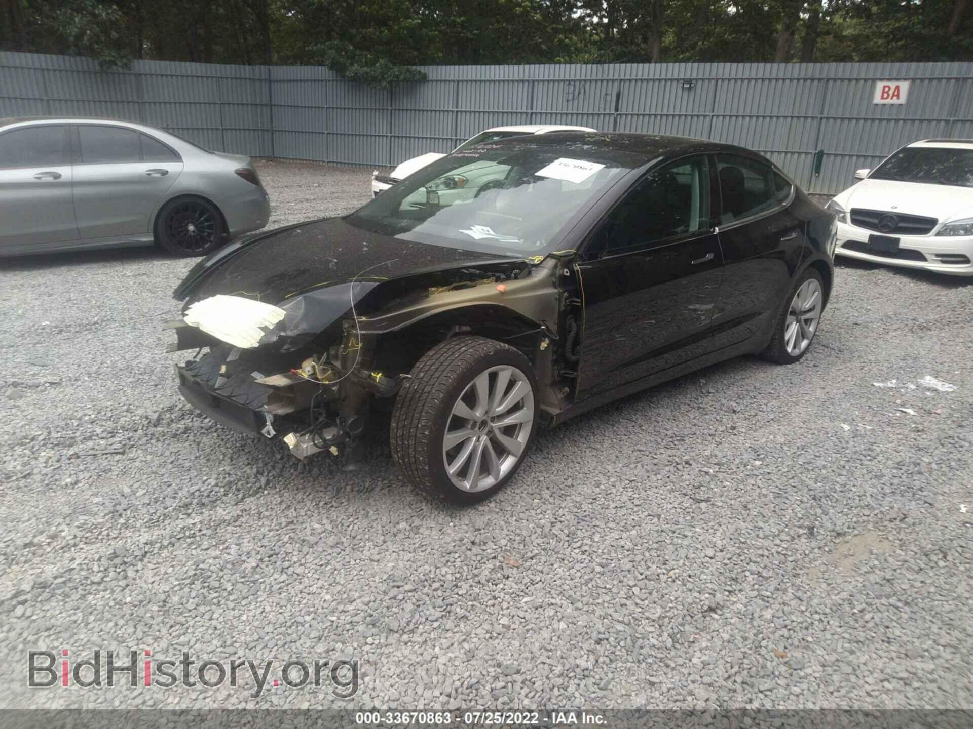 2019 TESLA MODEL 3 - VIN: 5YJ3E1EB3KF418412 - Фото 2