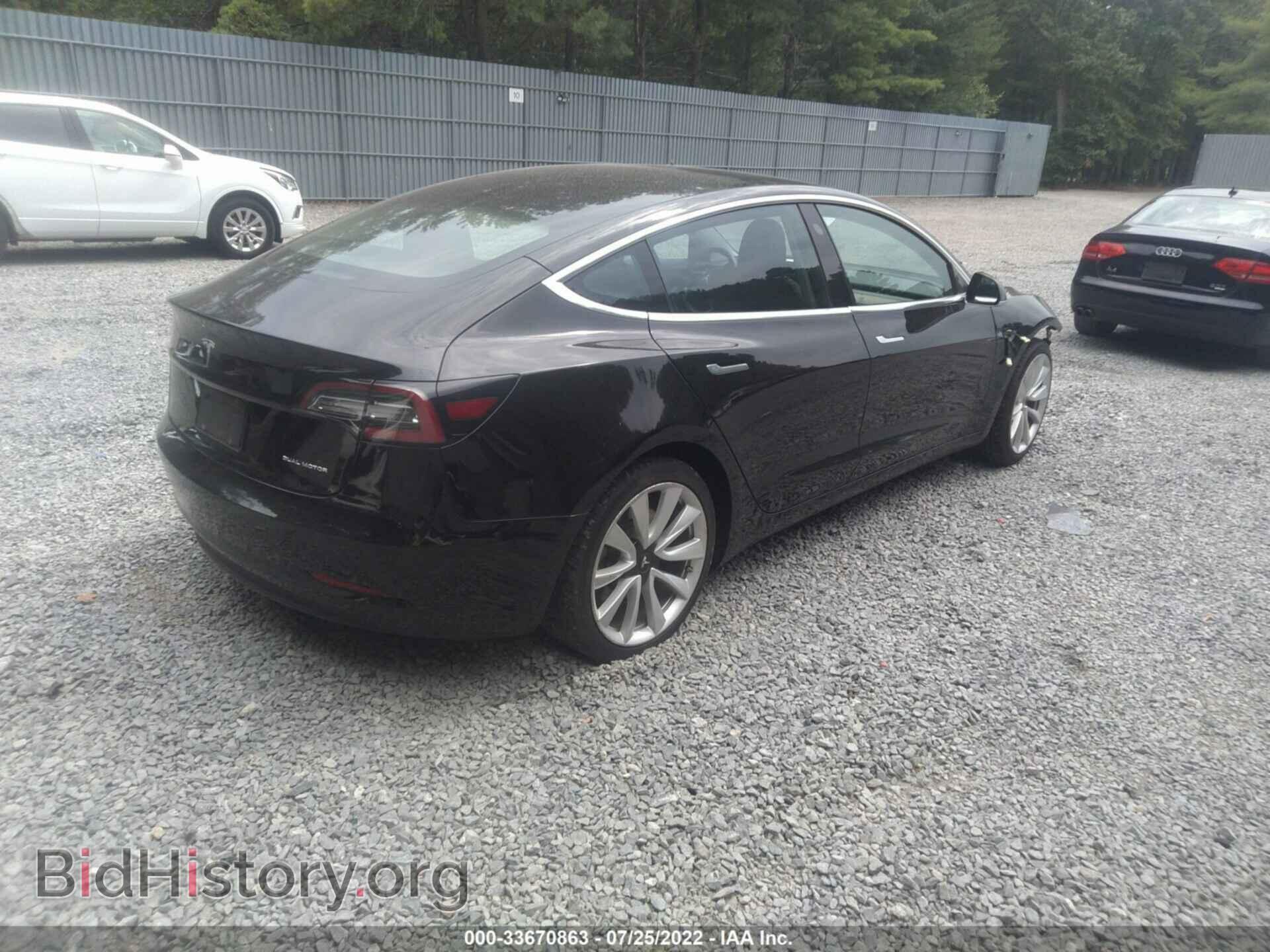 2019 TESLA MODEL 3 - VIN: 5YJ3E1EB3KF418412 - Фото 4