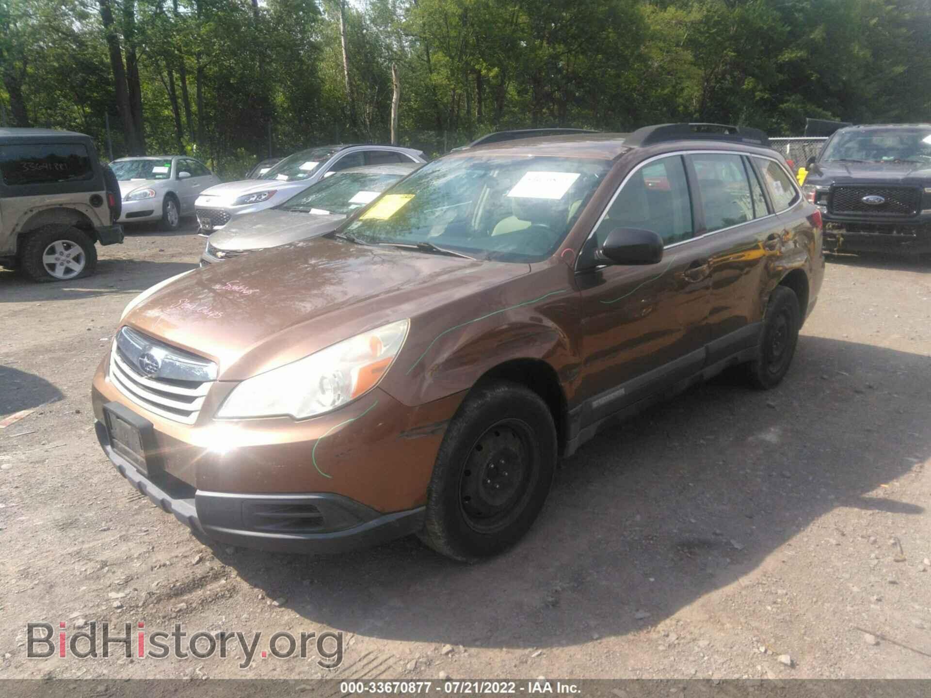2011 SUBARU OUTBACK - VIN: 4S4BRBAC0B3436802 - Photo 2
