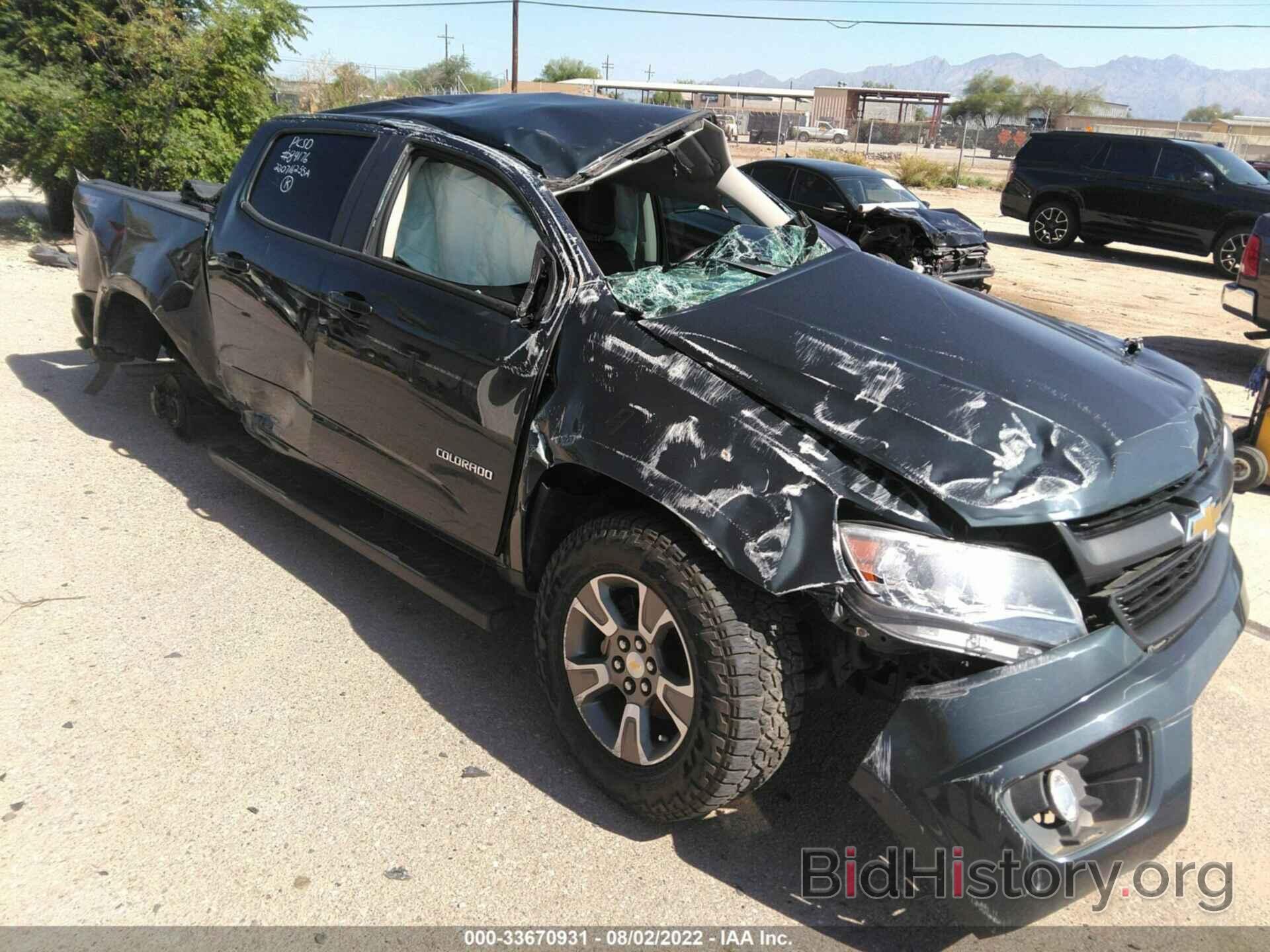 Фотография 1GCGSDEN1J1220828 - CHEVROLET COLORADO 2018