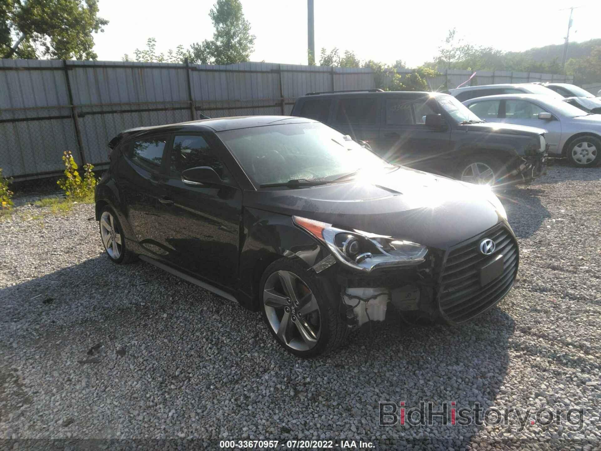 Photo KMHTC6AEXDU130234 - HYUNDAI VELOSTER 2013