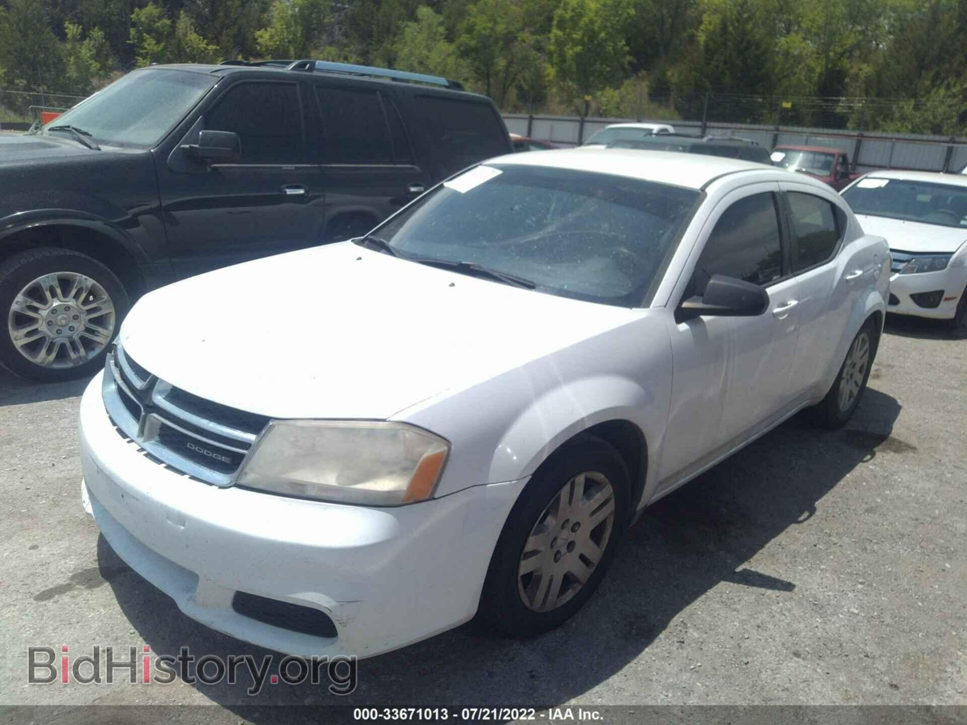 2011 DODGE AVENGER - VIN: 1B3BD4FB1BN579231 - Фото 2