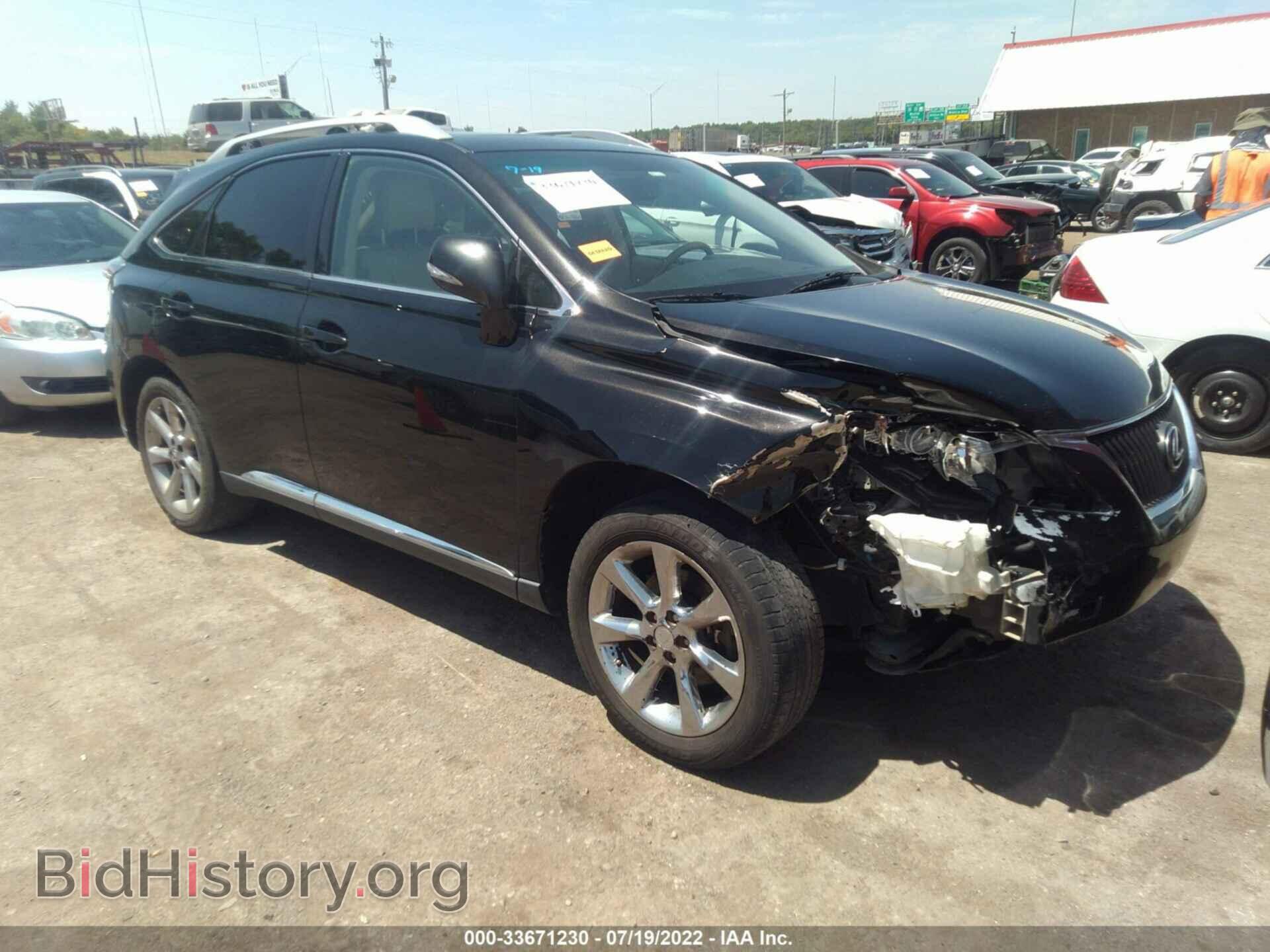 Photo 2T2ZK1BA7BC043364 - LEXUS RX 350 2011