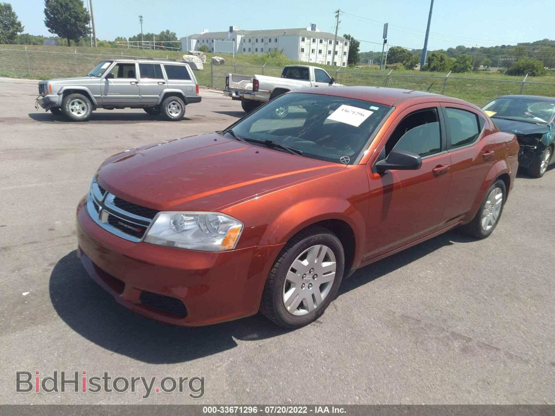 2012 DODGE AVENGER - VIN: 1C3CDZAB9CN265985 - Photo 2