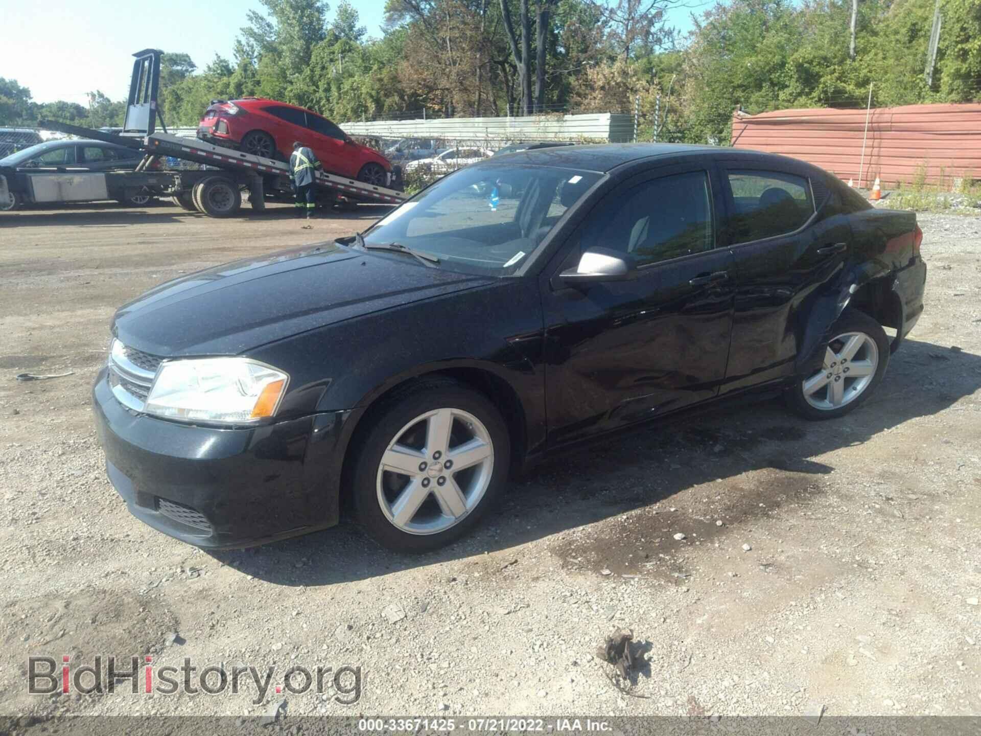 2013 DODGE AVENGER - VIN: 1C3CDZAB0DN536725 - Фото 2